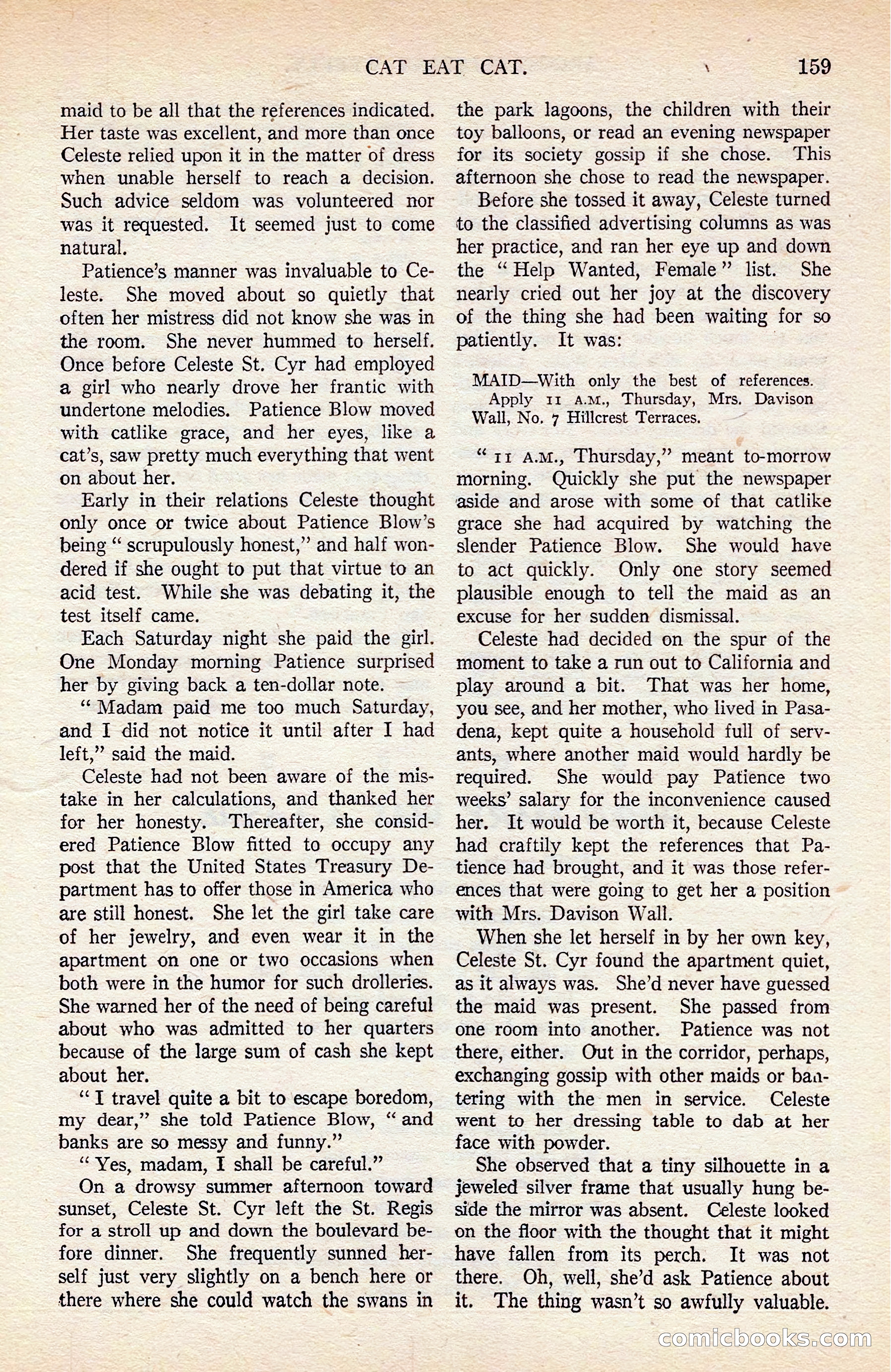 Argosy All-Story Weekly — page 169 of 176