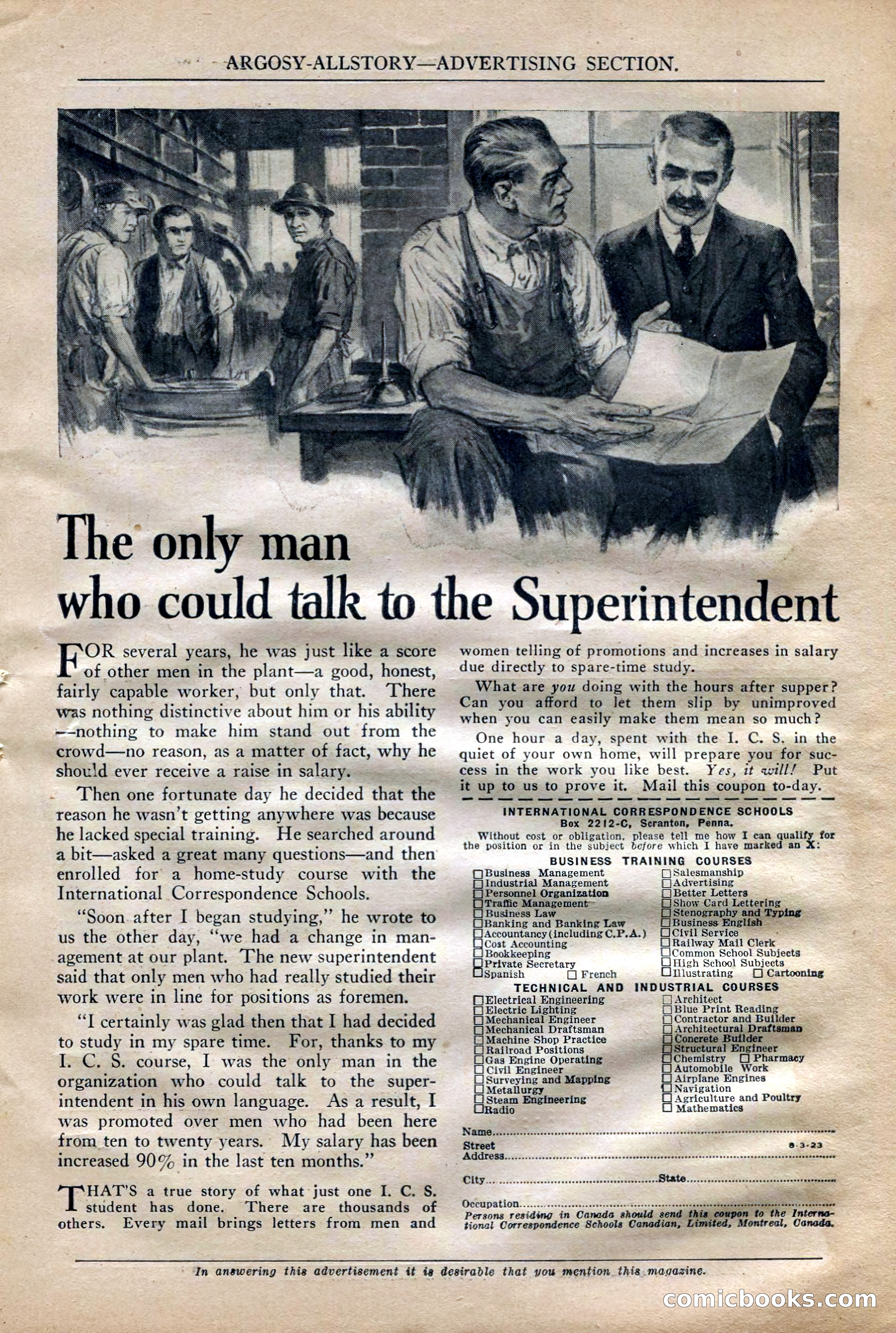 Argosy All-Story Weekly — page 11 of 196