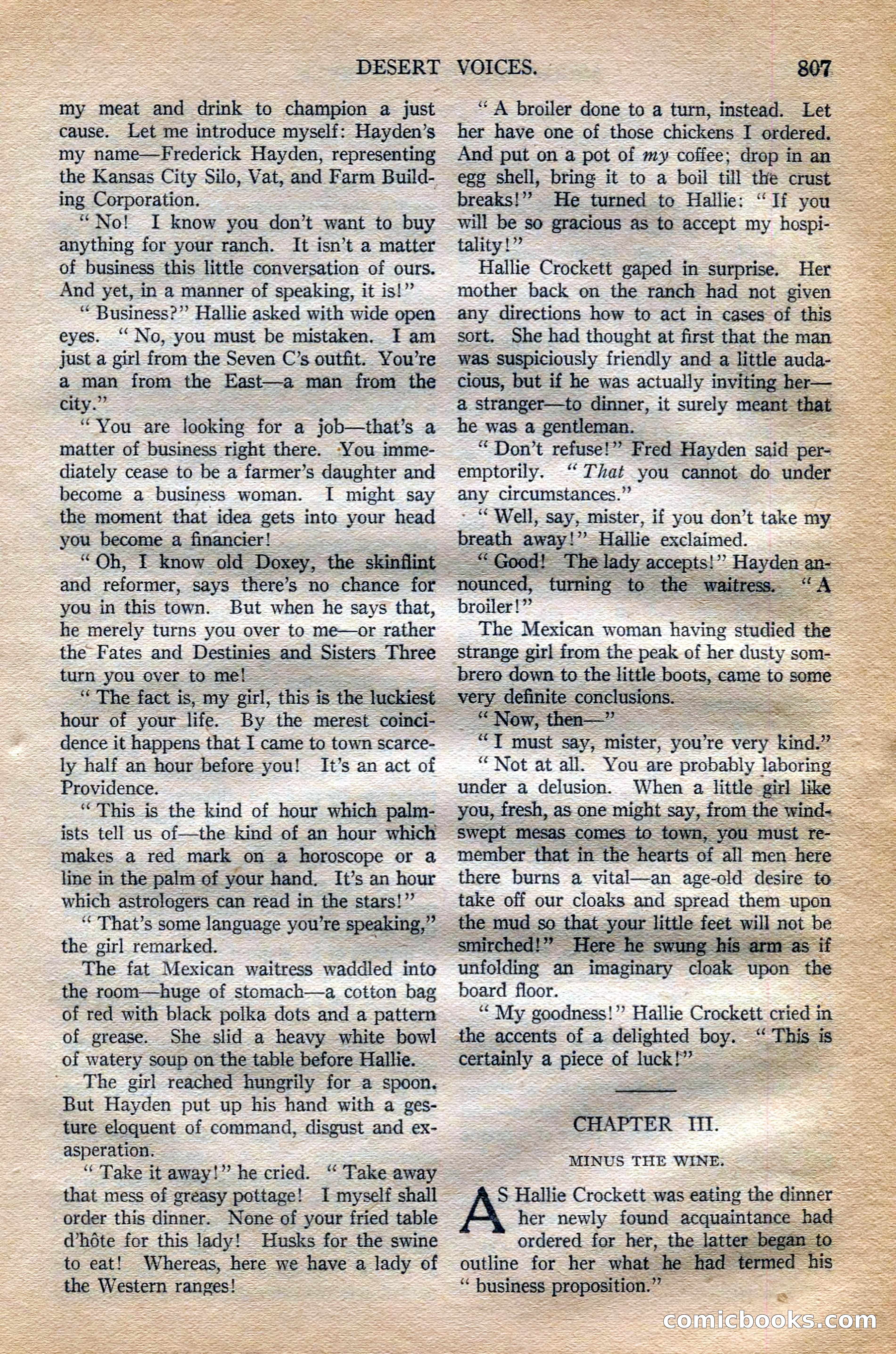 Argosy All-Story Weekly — page 25 of 196