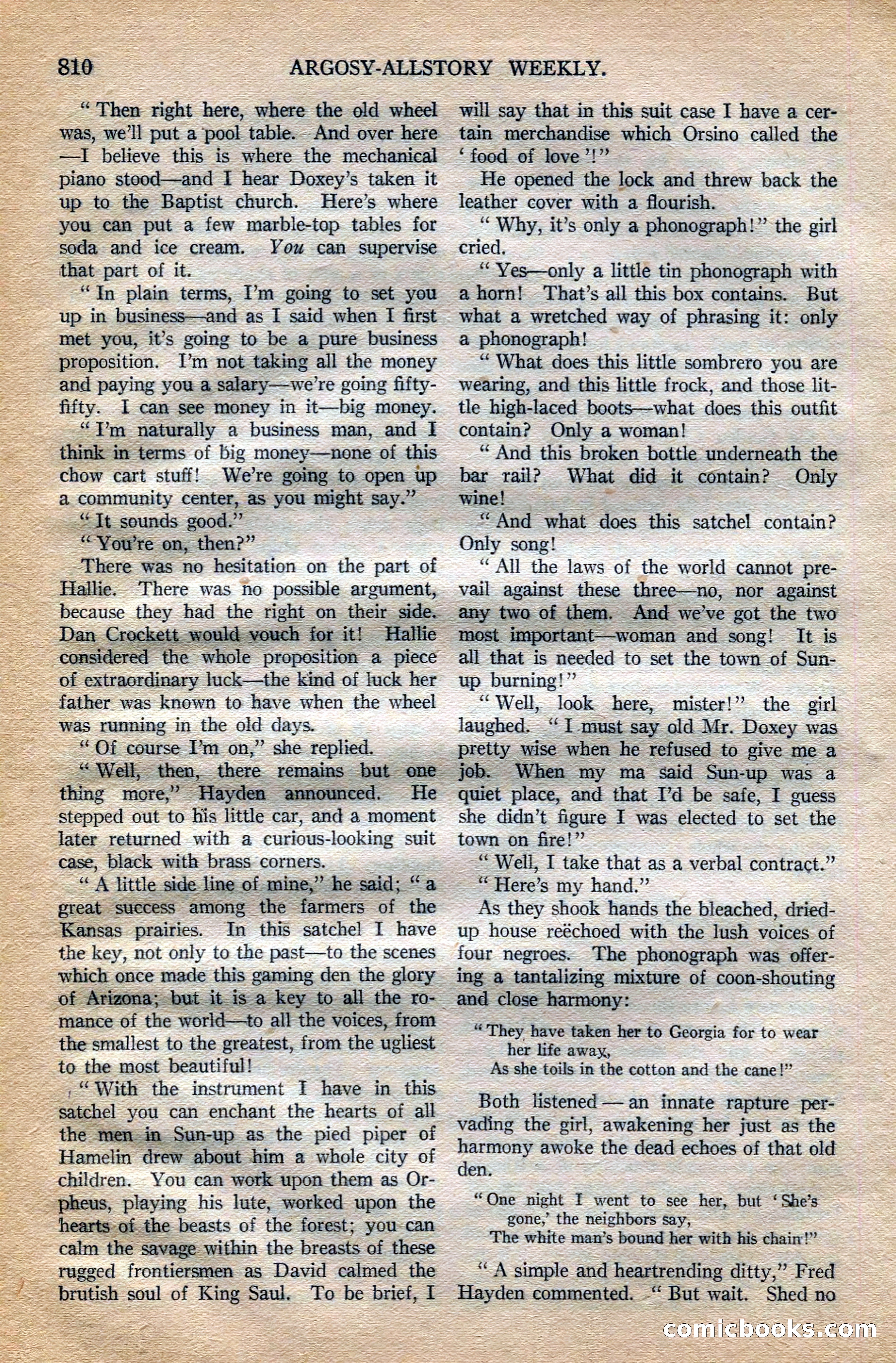 Argosy All-Story Weekly — page 28 of 196