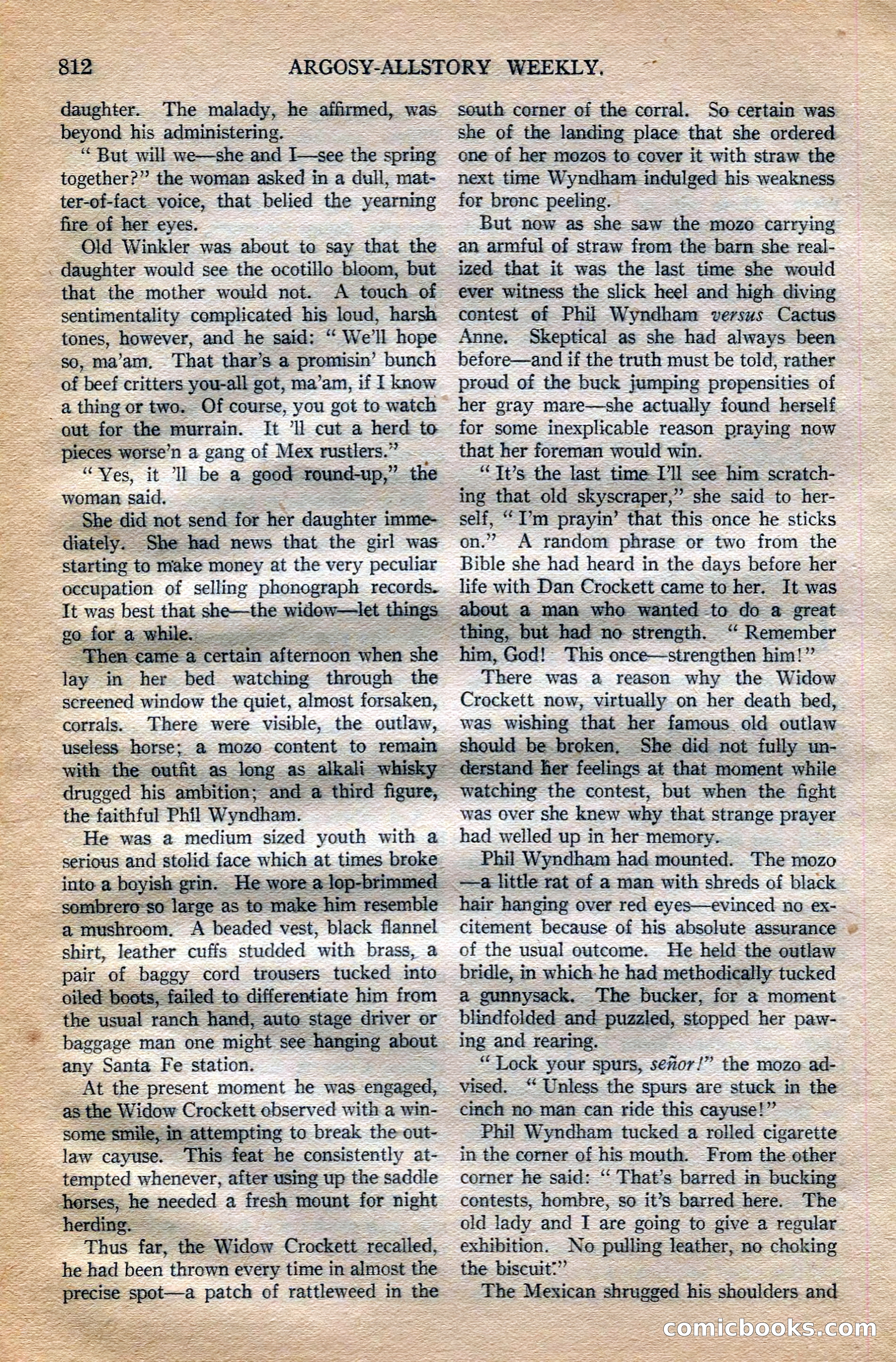 Argosy All-Story Weekly — page 30 of 196