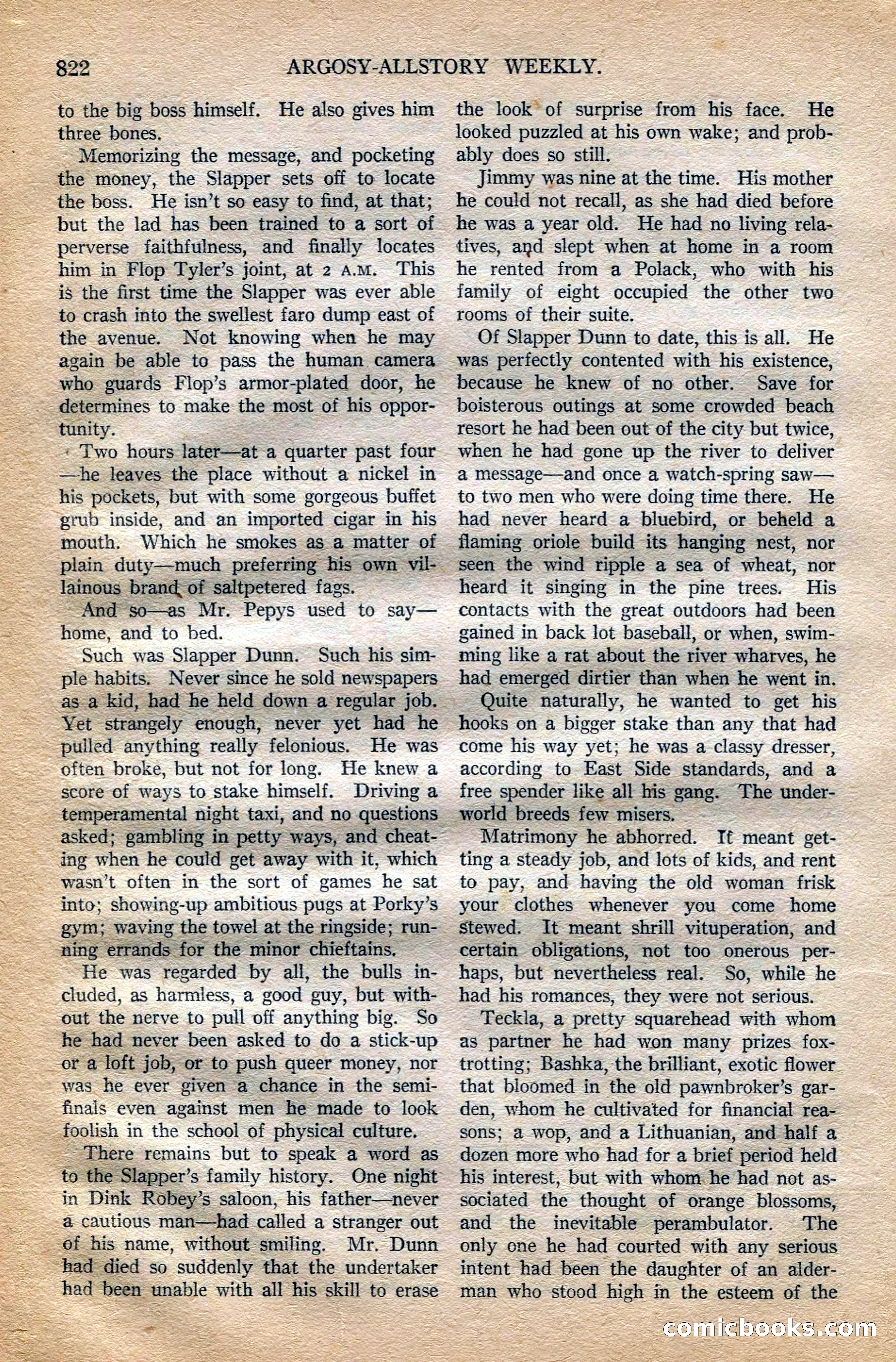Argosy All-Story Weekly — page 40 of 196