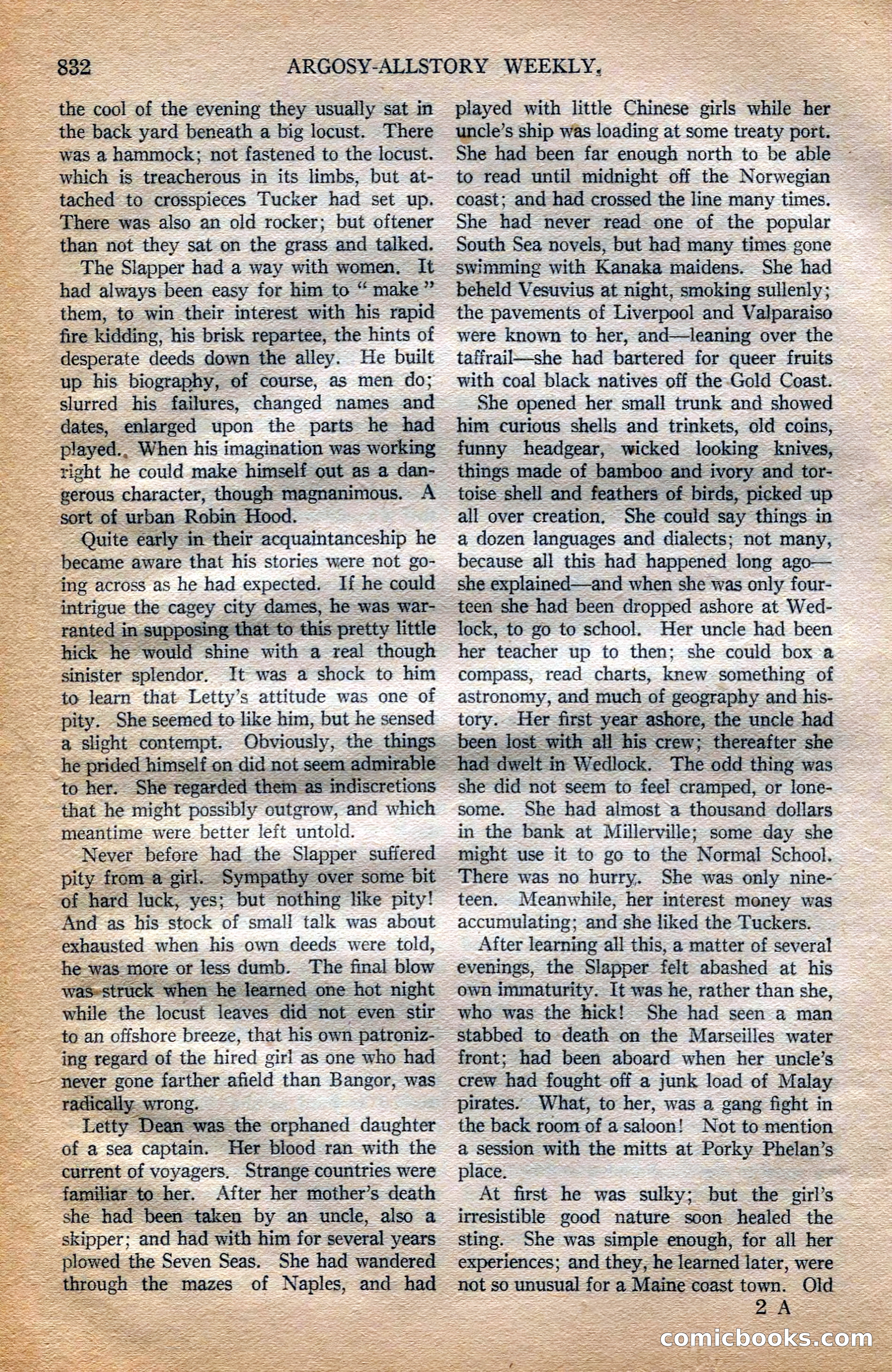 Argosy All-Story Weekly — page 50 of 196