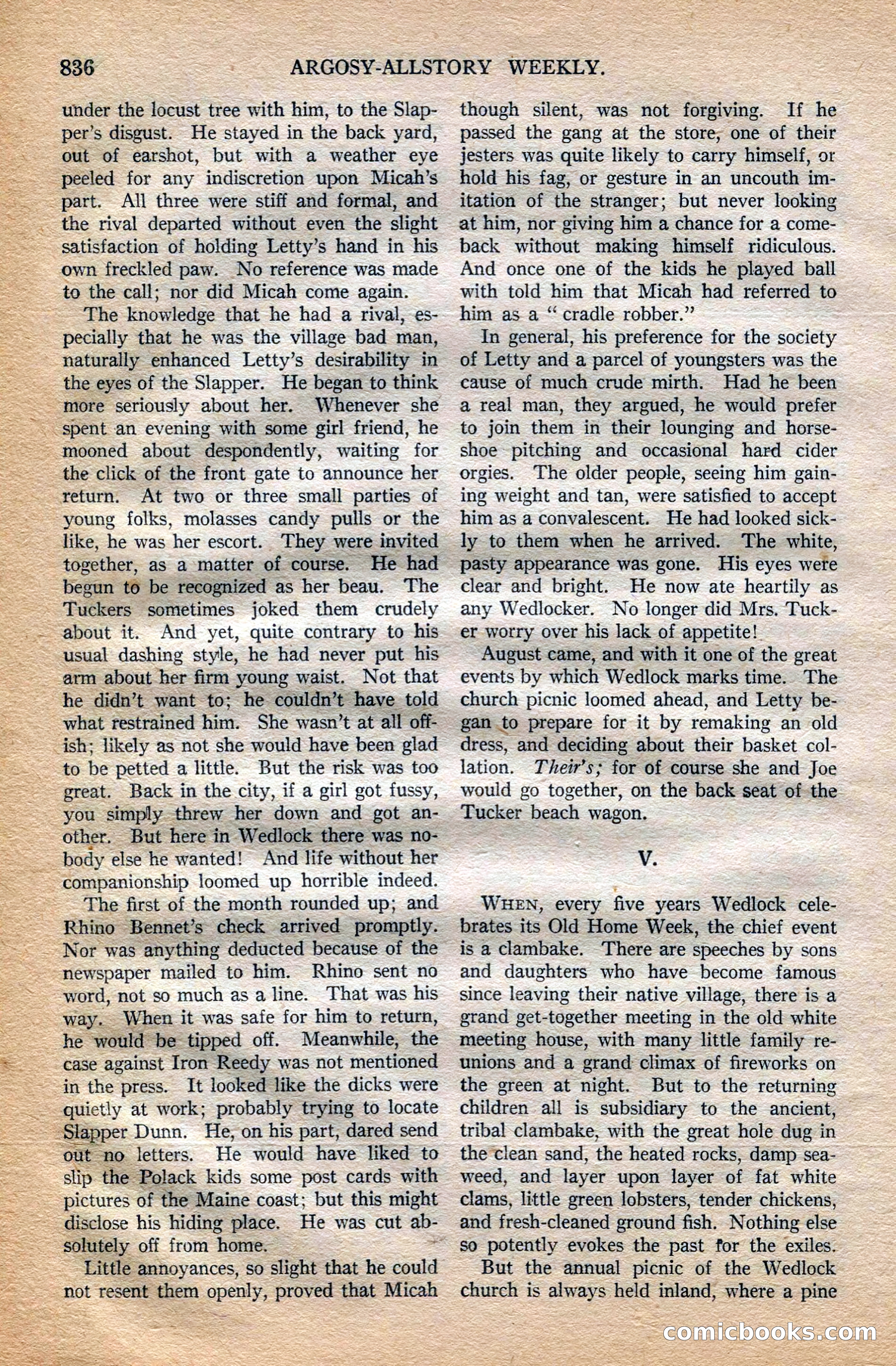 Argosy All-Story Weekly — page 54 of 196