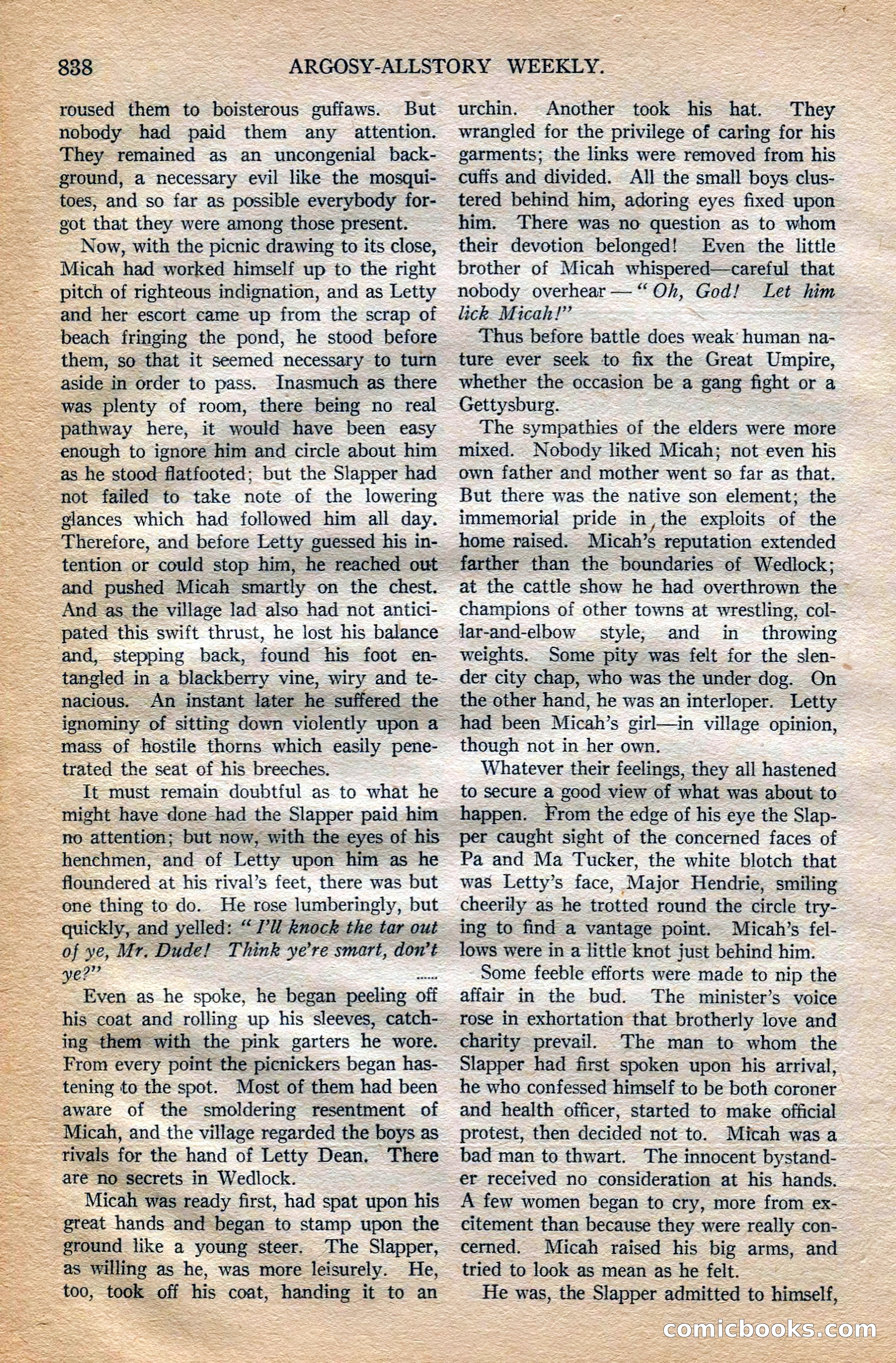 Argosy All-Story Weekly — page 56 of 196