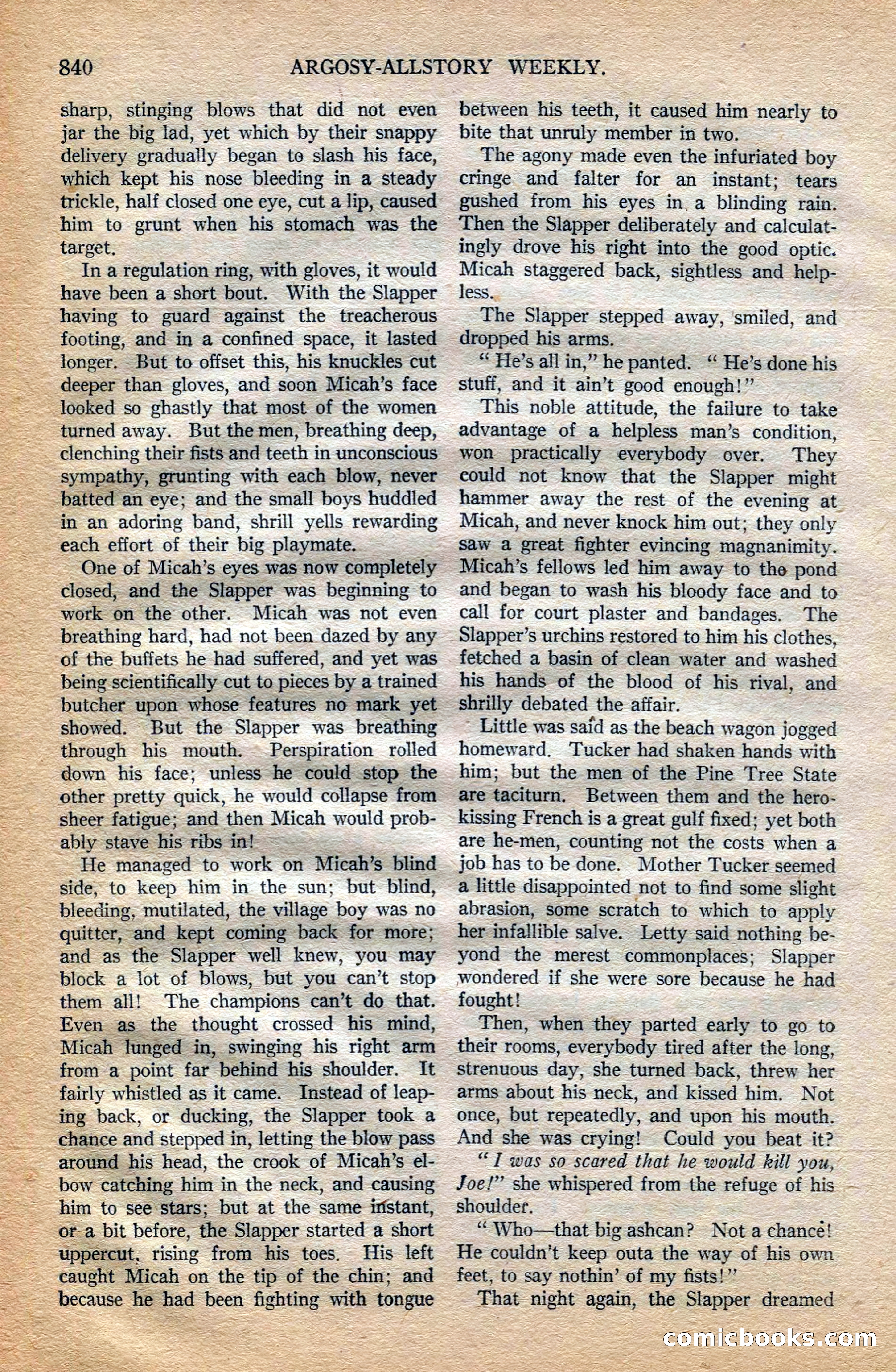 Argosy All-Story Weekly — page 58 of 196