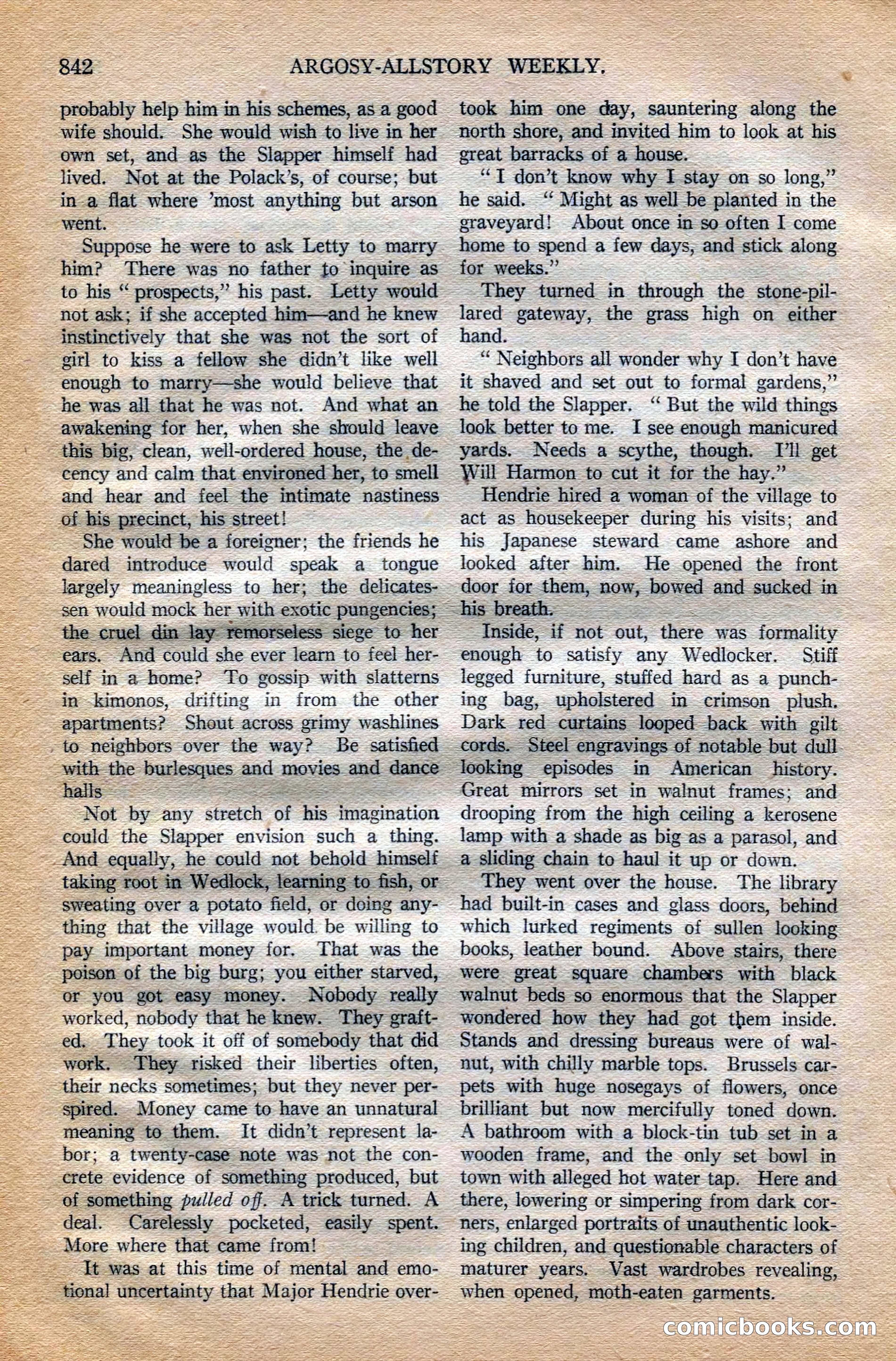 Argosy All-Story Weekly — page 60 of 196