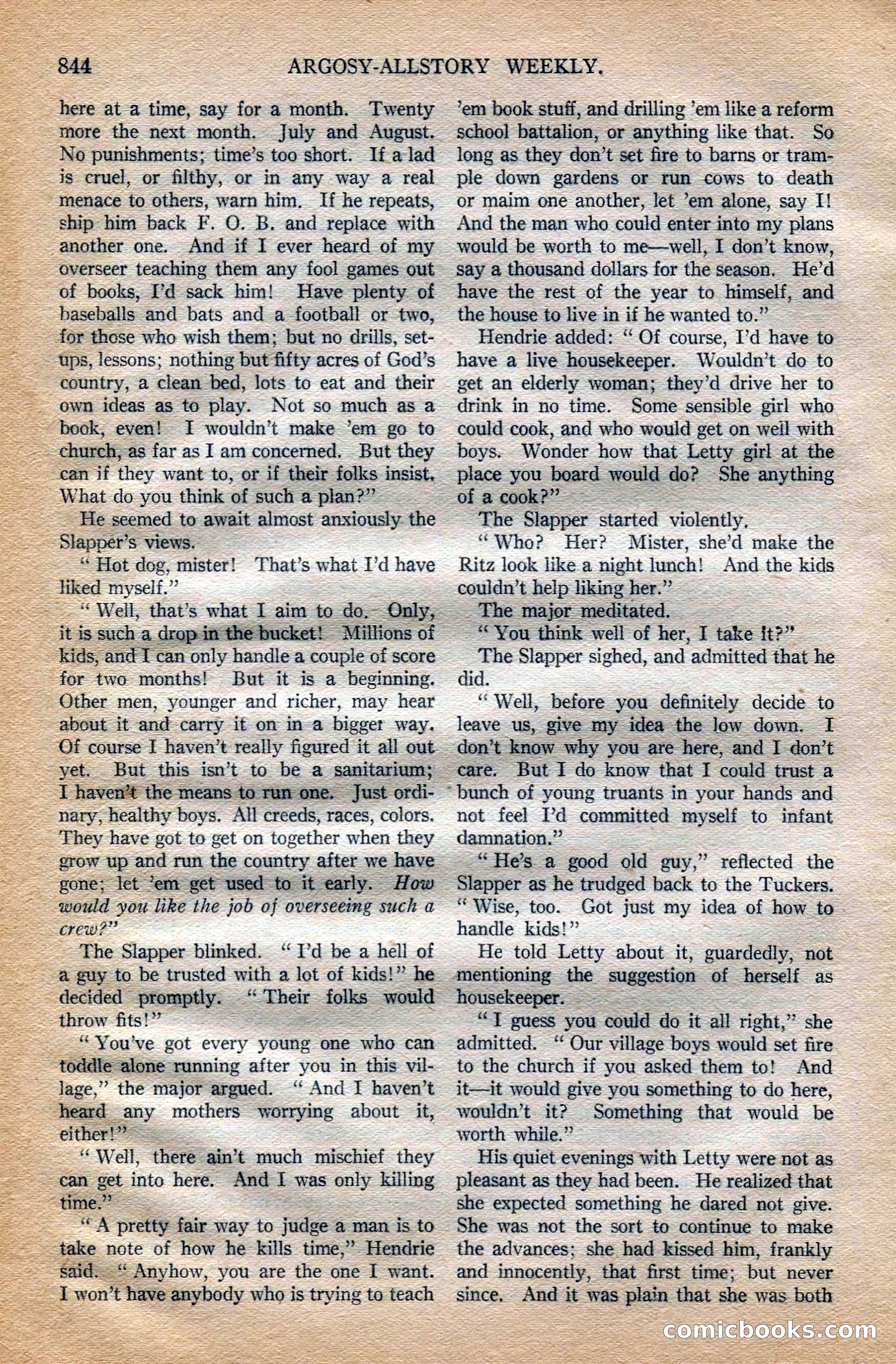 Argosy All-Story Weekly — page 62 of 196