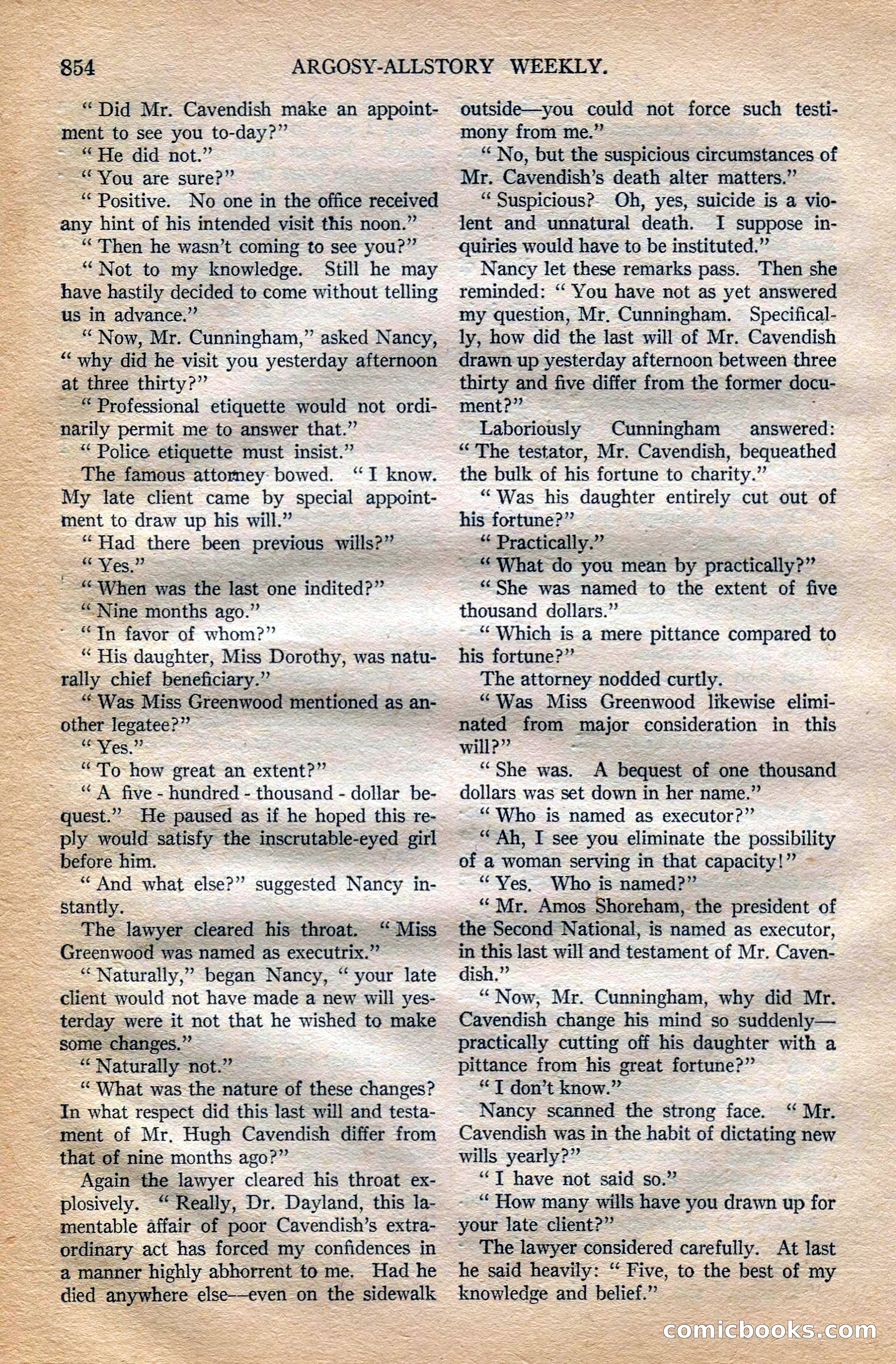 Argosy All-Story Weekly — page 72 of 196