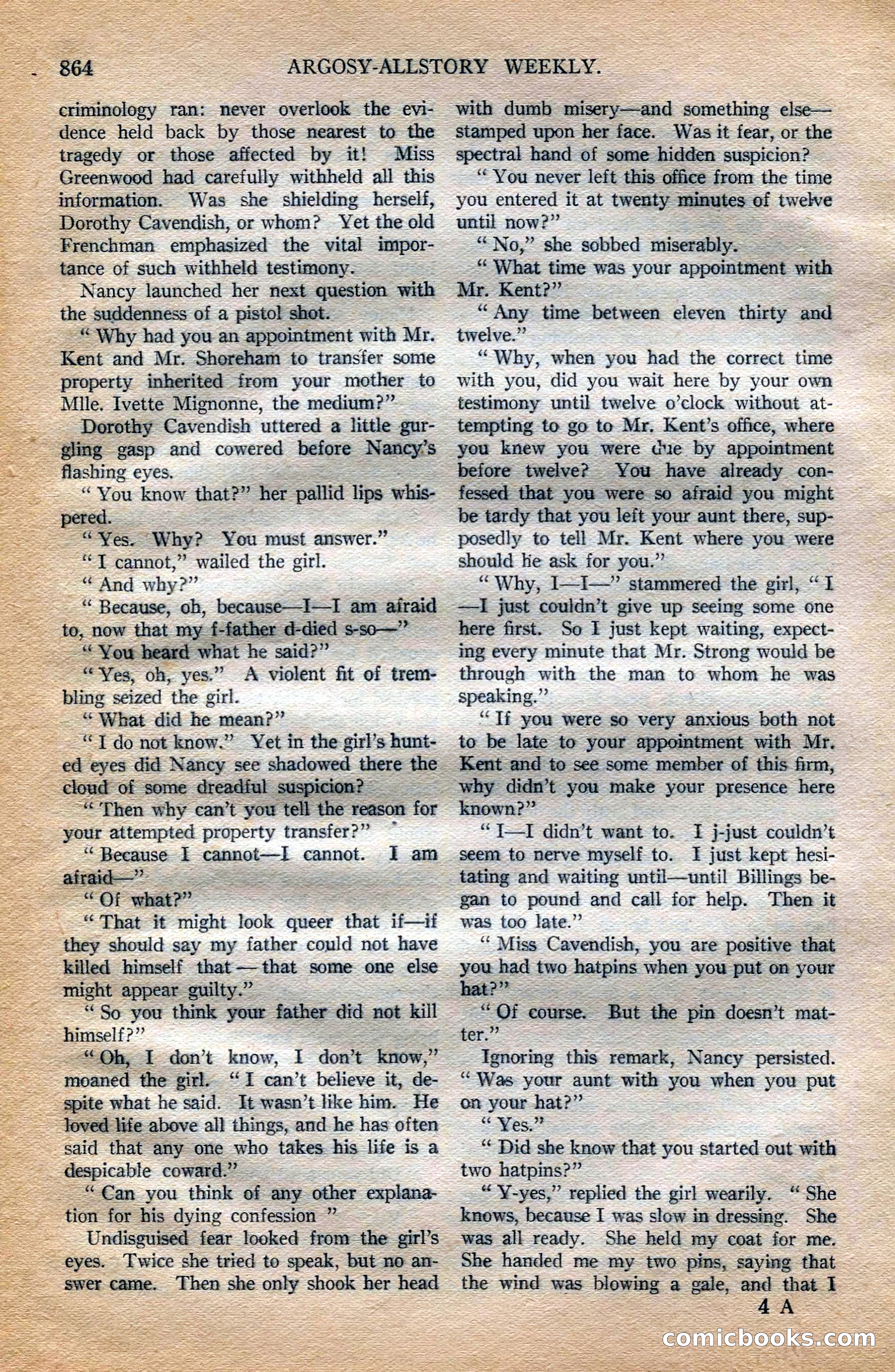 Argosy All-Story Weekly — page 82 of 196