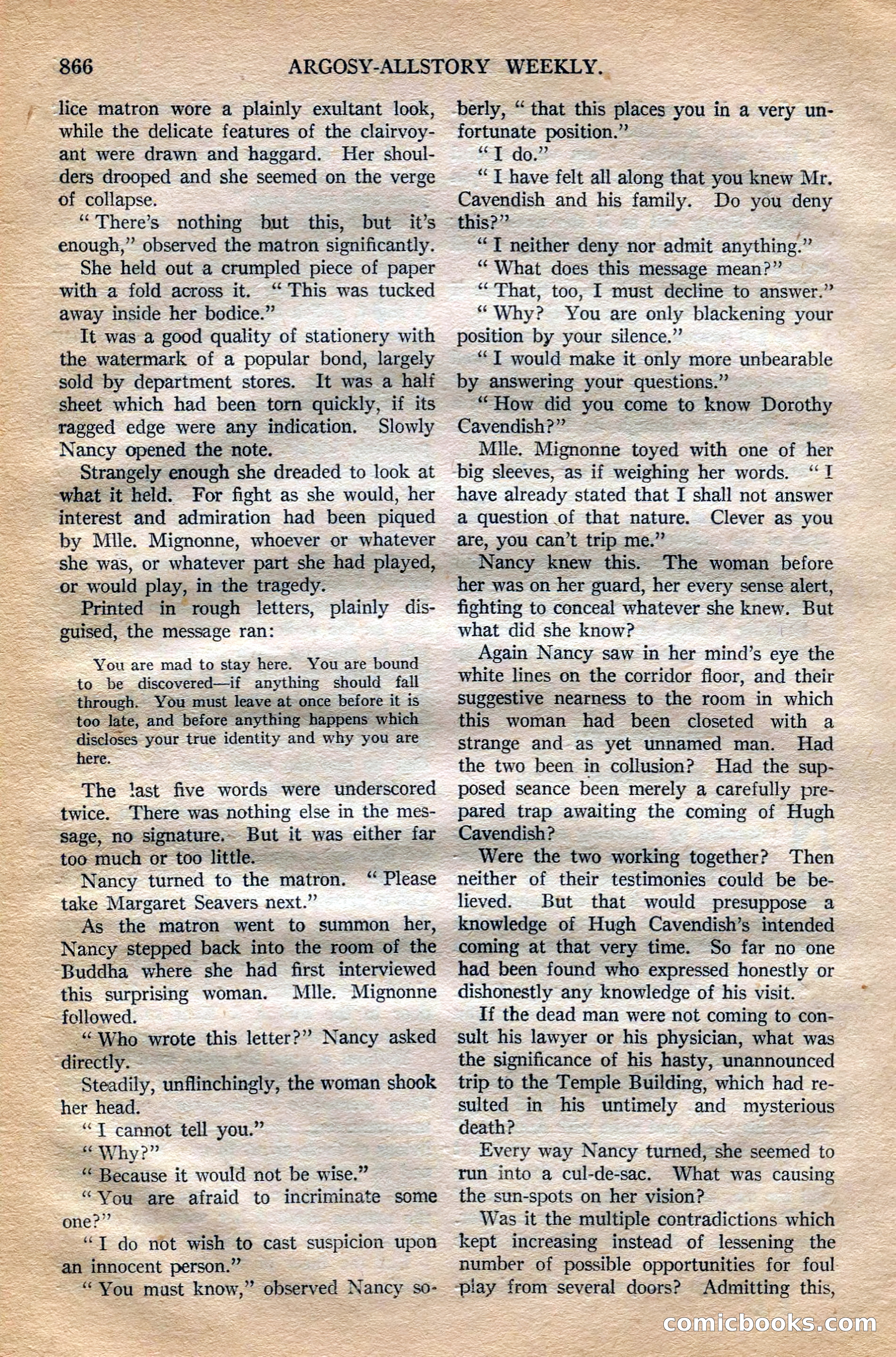 Argosy All-Story Weekly — page 84 of 196