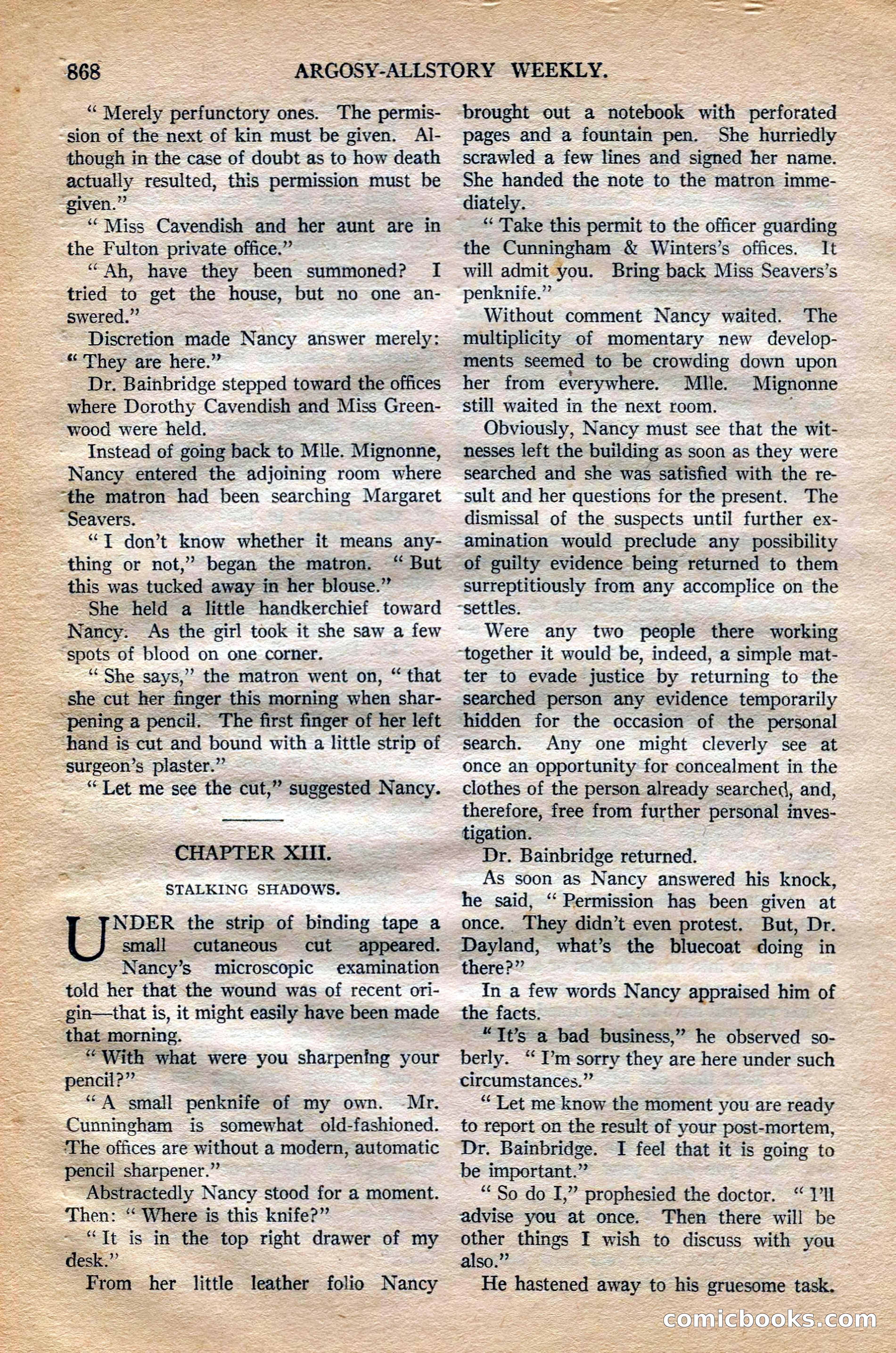 Argosy All-Story Weekly — page 86 of 196
