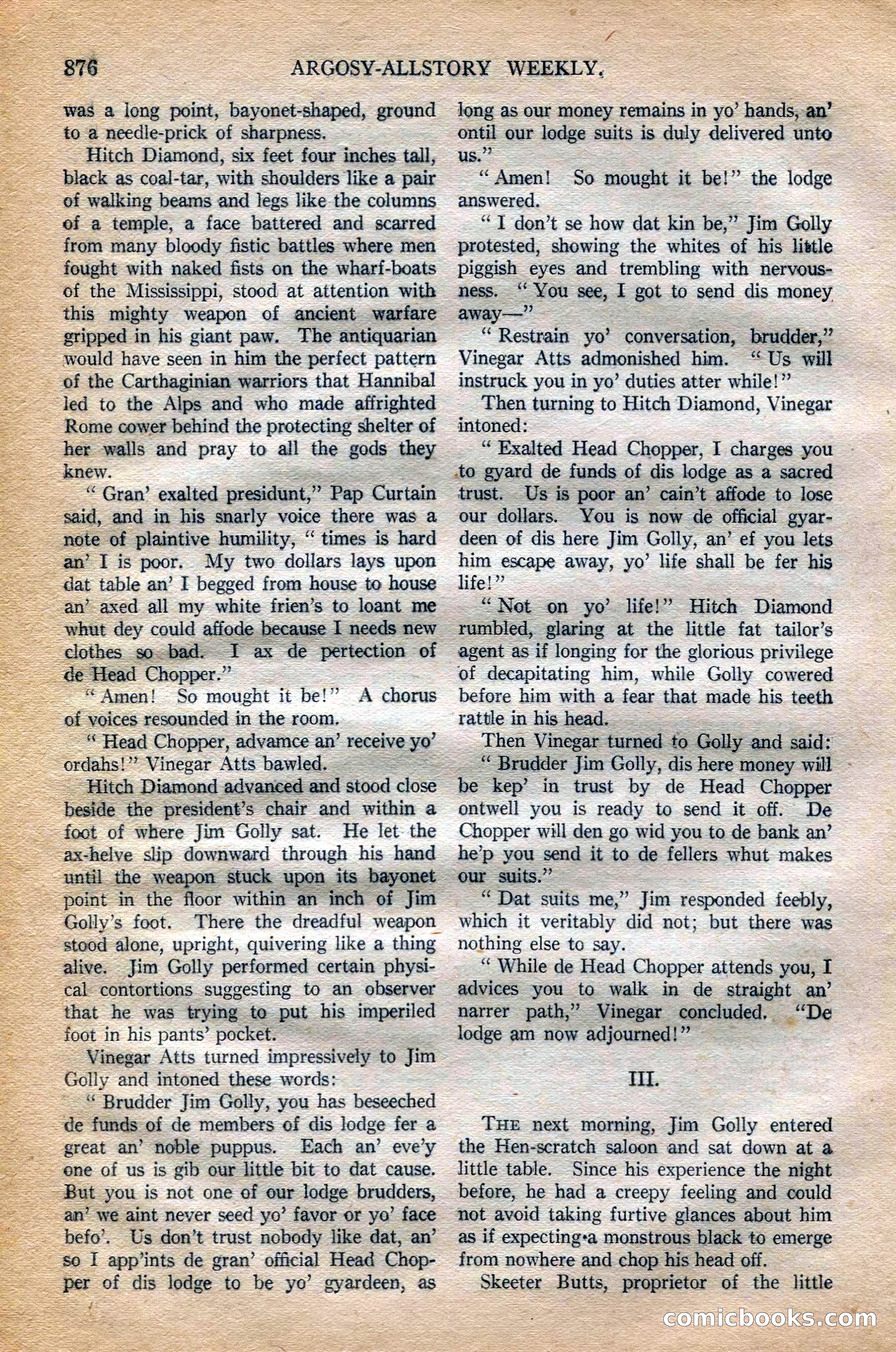 Argosy All-Story Weekly — page 94 of 196