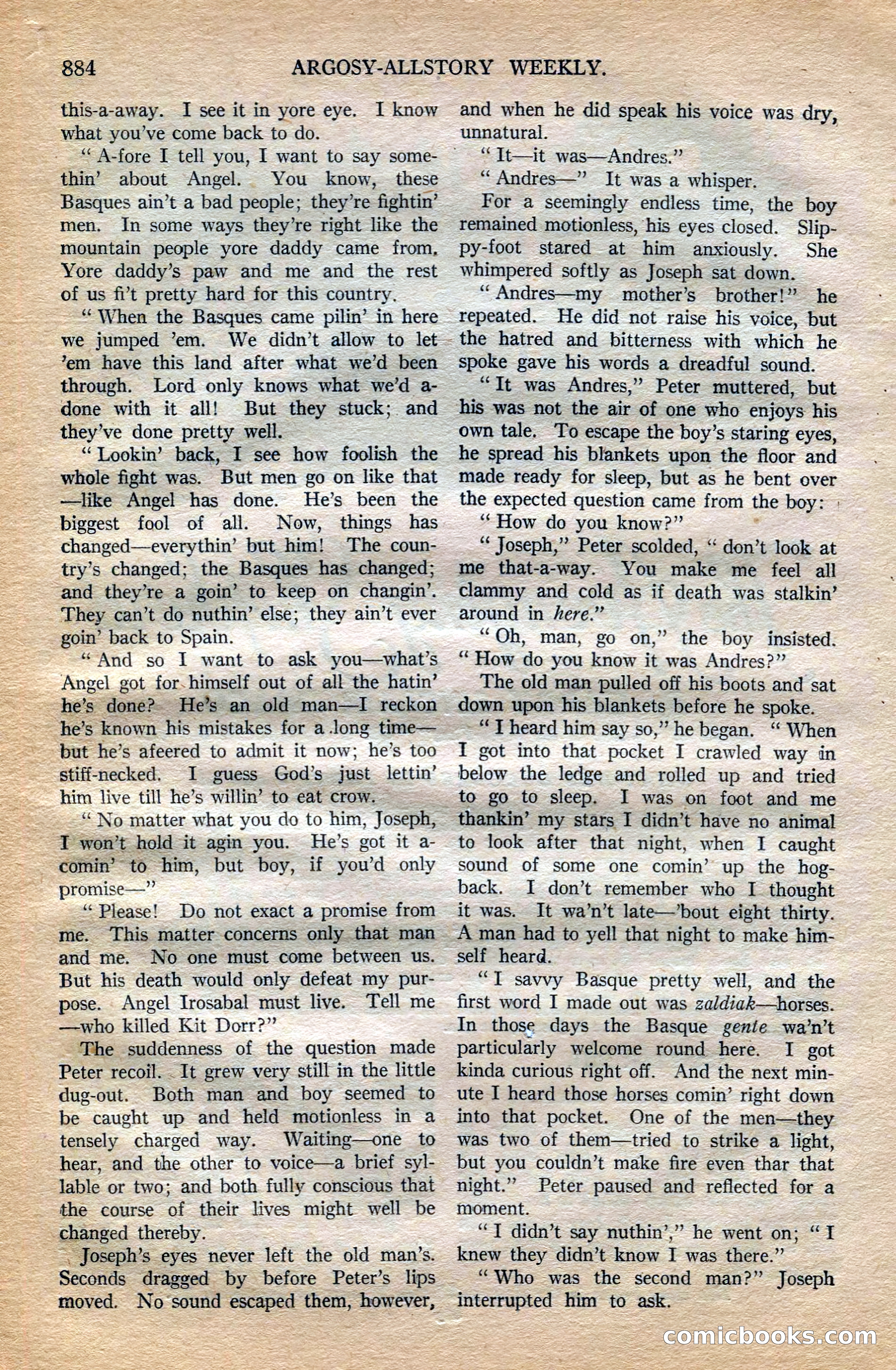 Argosy All-Story Weekly — page 102 of 196