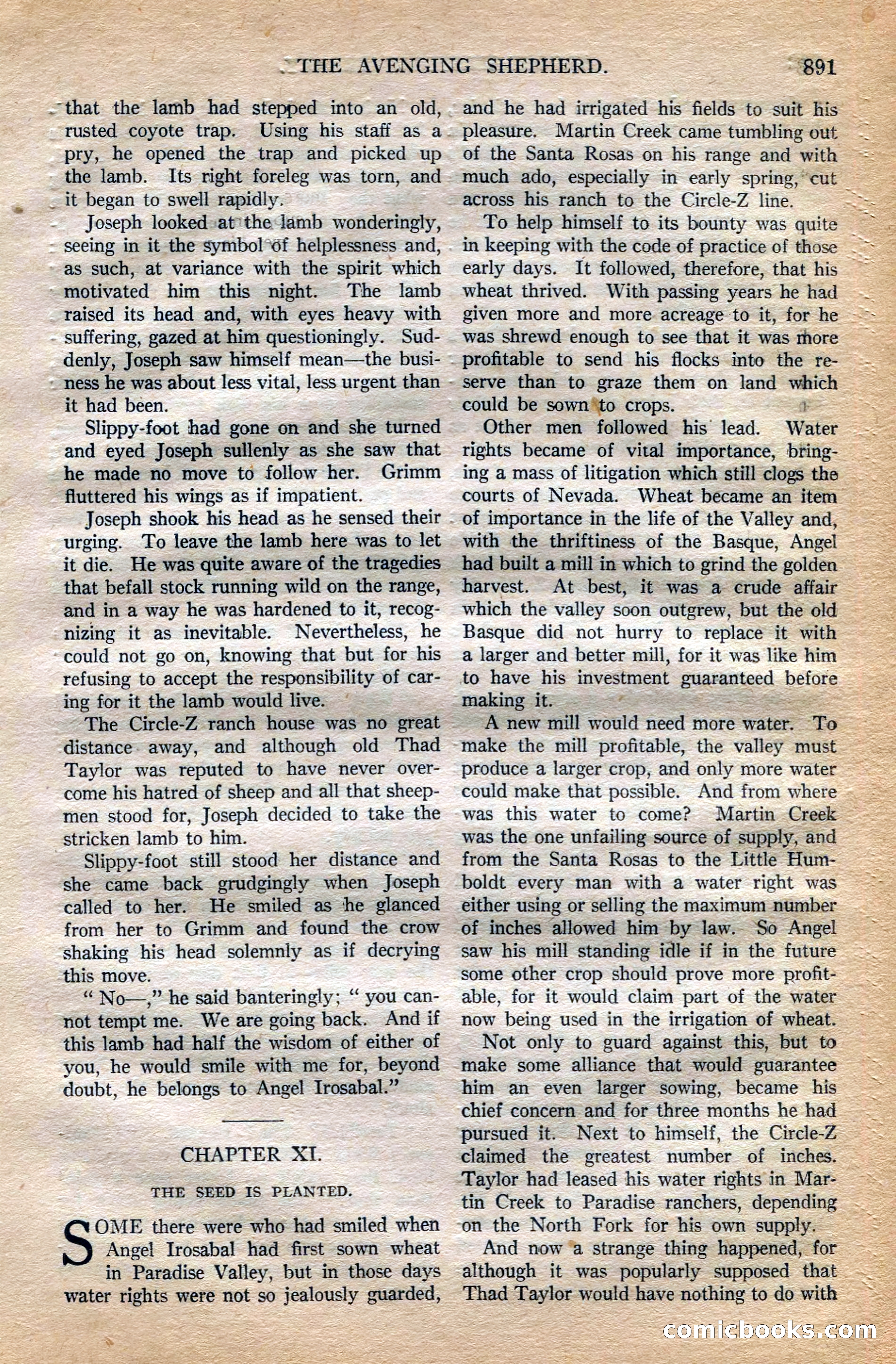 Argosy All-Story Weekly — page 109 of 196
