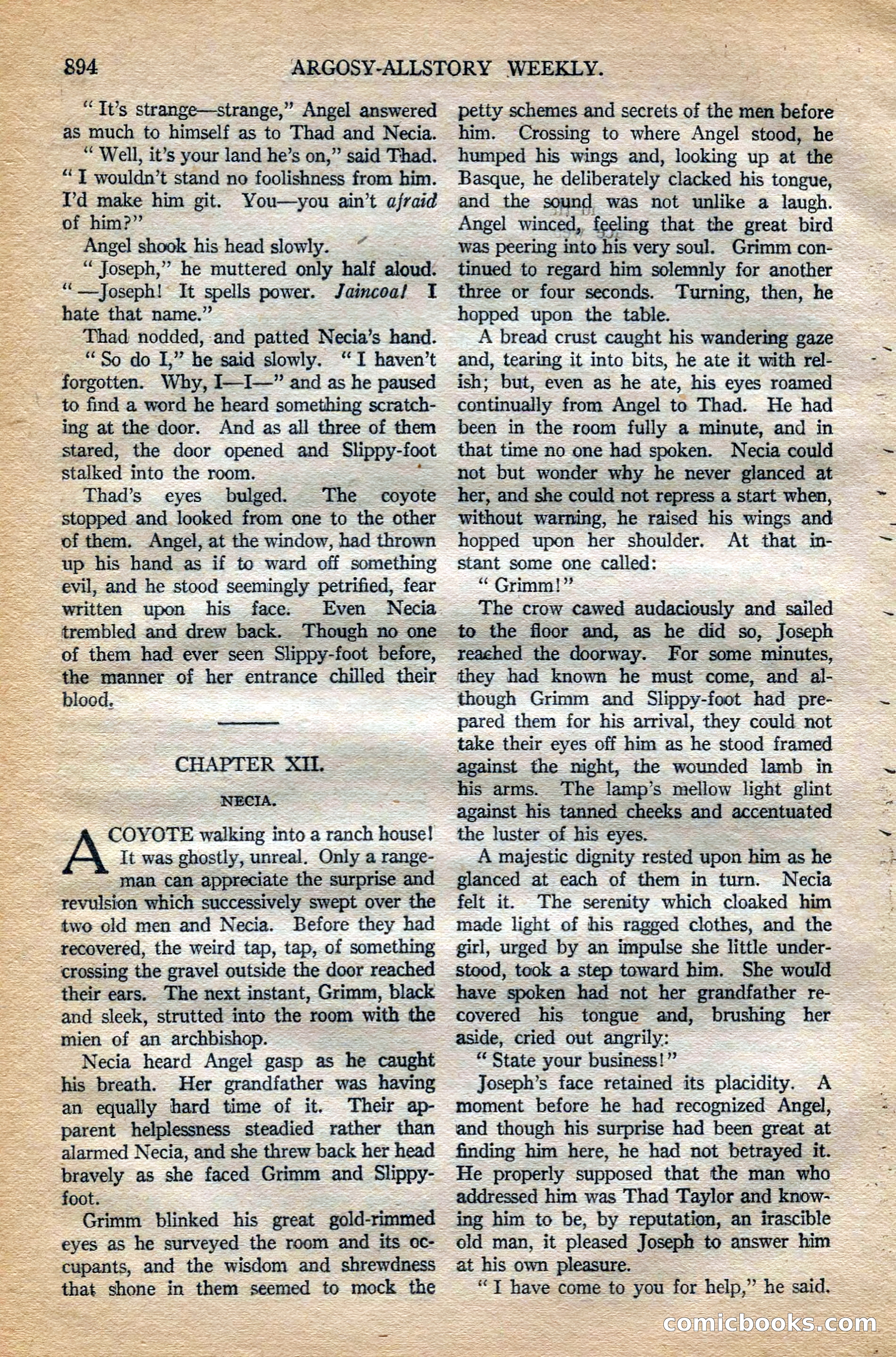 Argosy All-Story Weekly — page 112 of 196