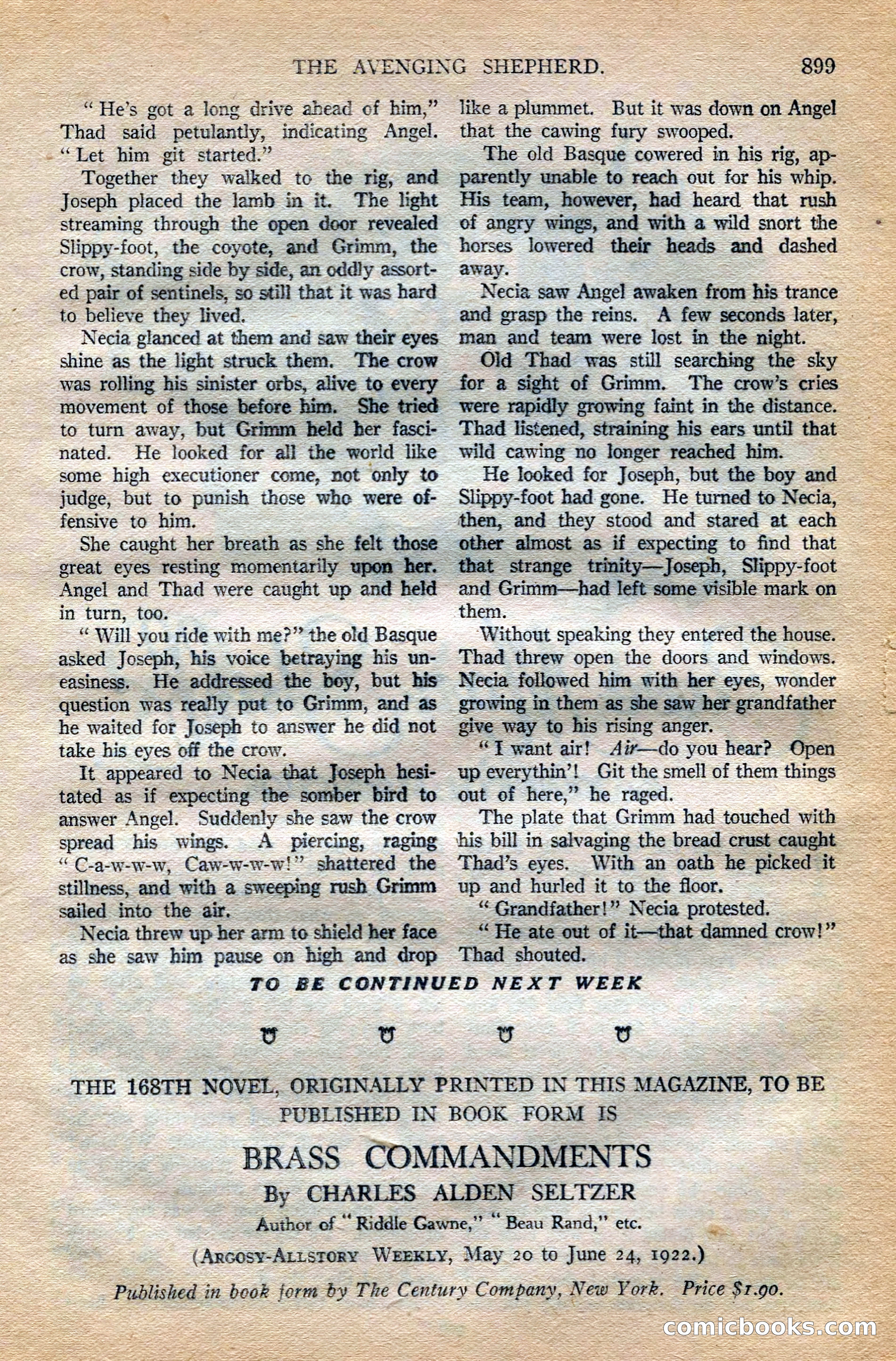 Argosy All-Story Weekly — page 117 of 196