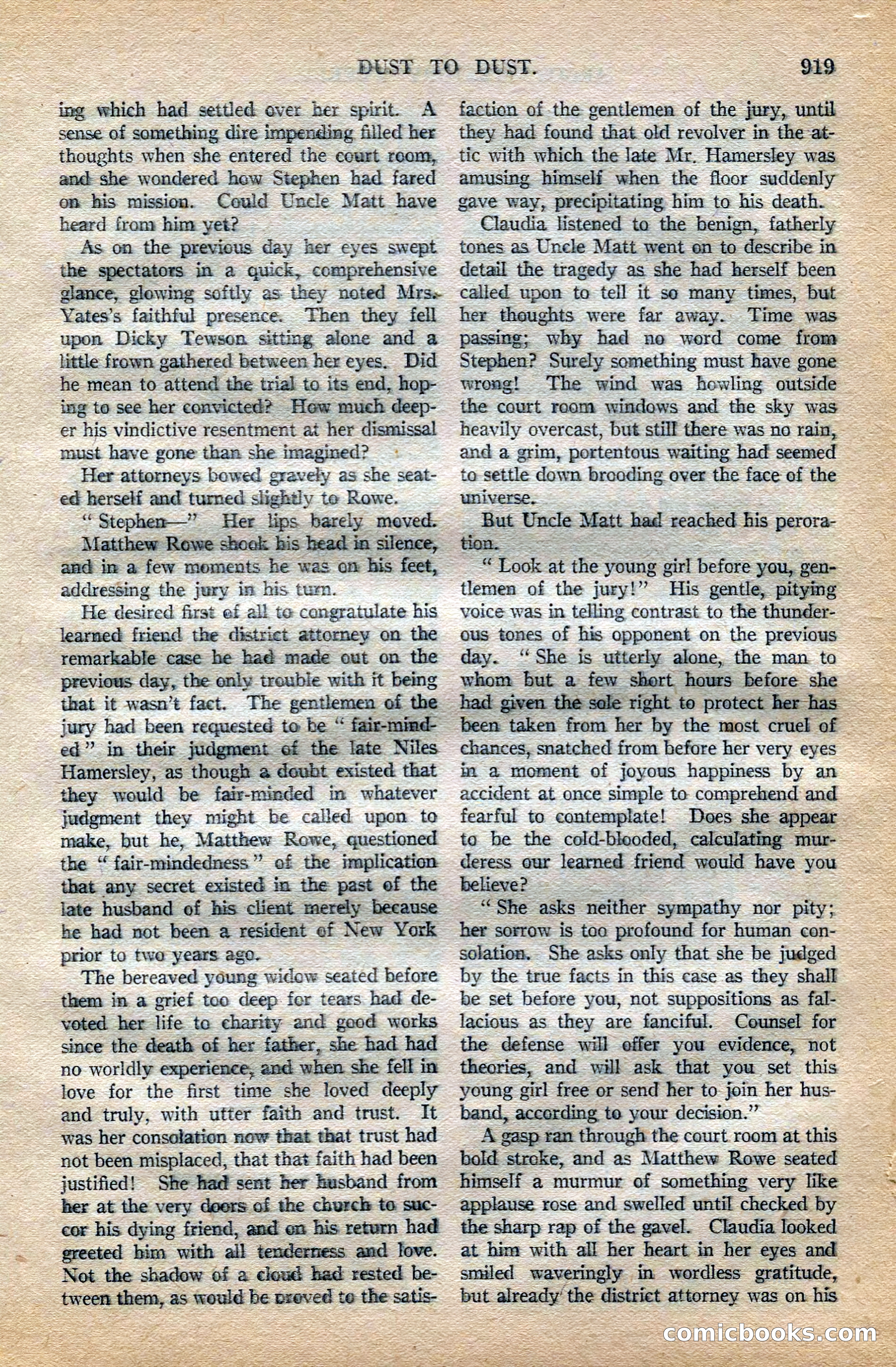 Argosy All-Story Weekly — page 137 of 196