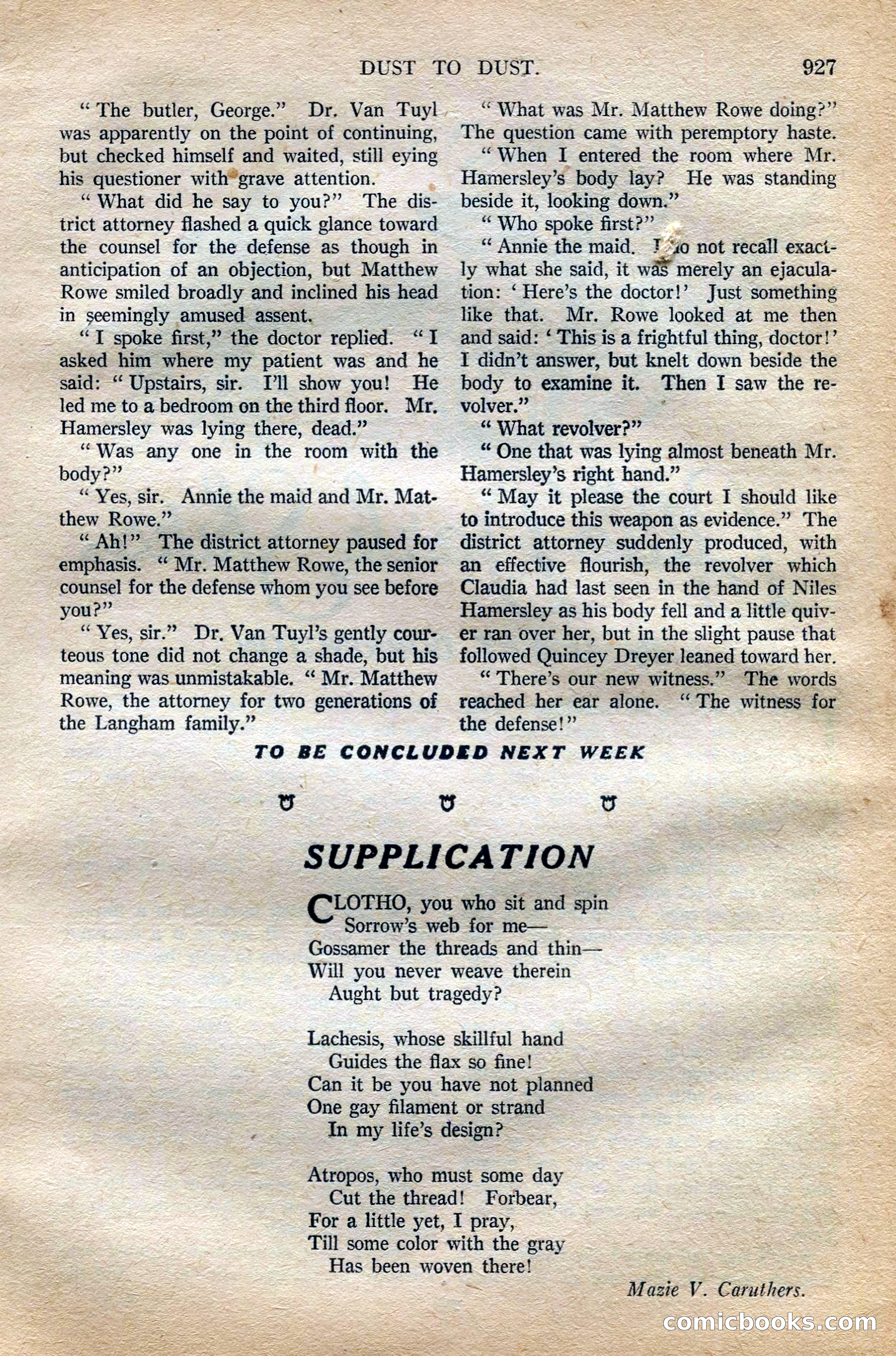 Argosy All-Story Weekly — page 145 of 196