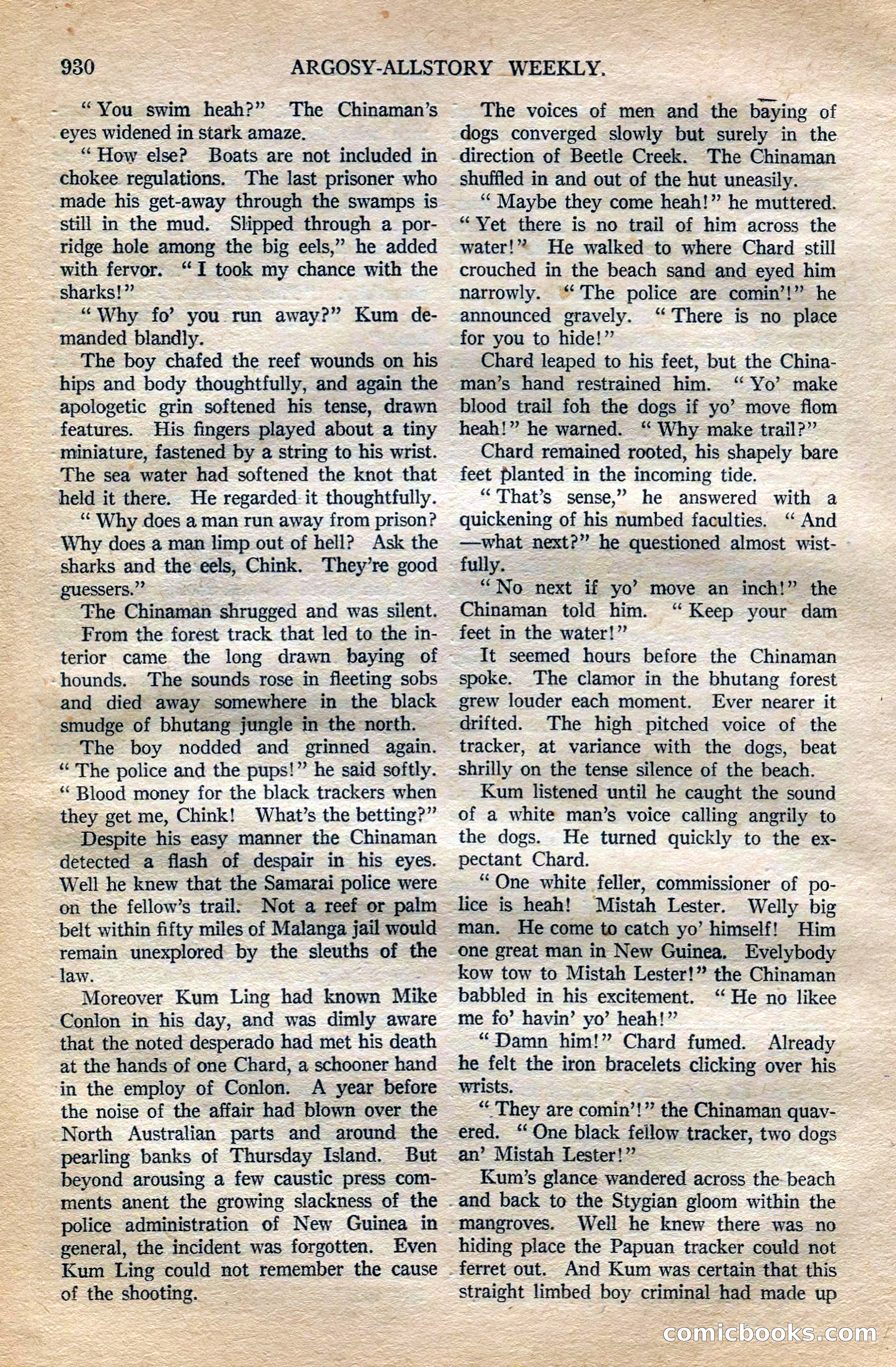 Argosy All-Story Weekly — page 148 of 196