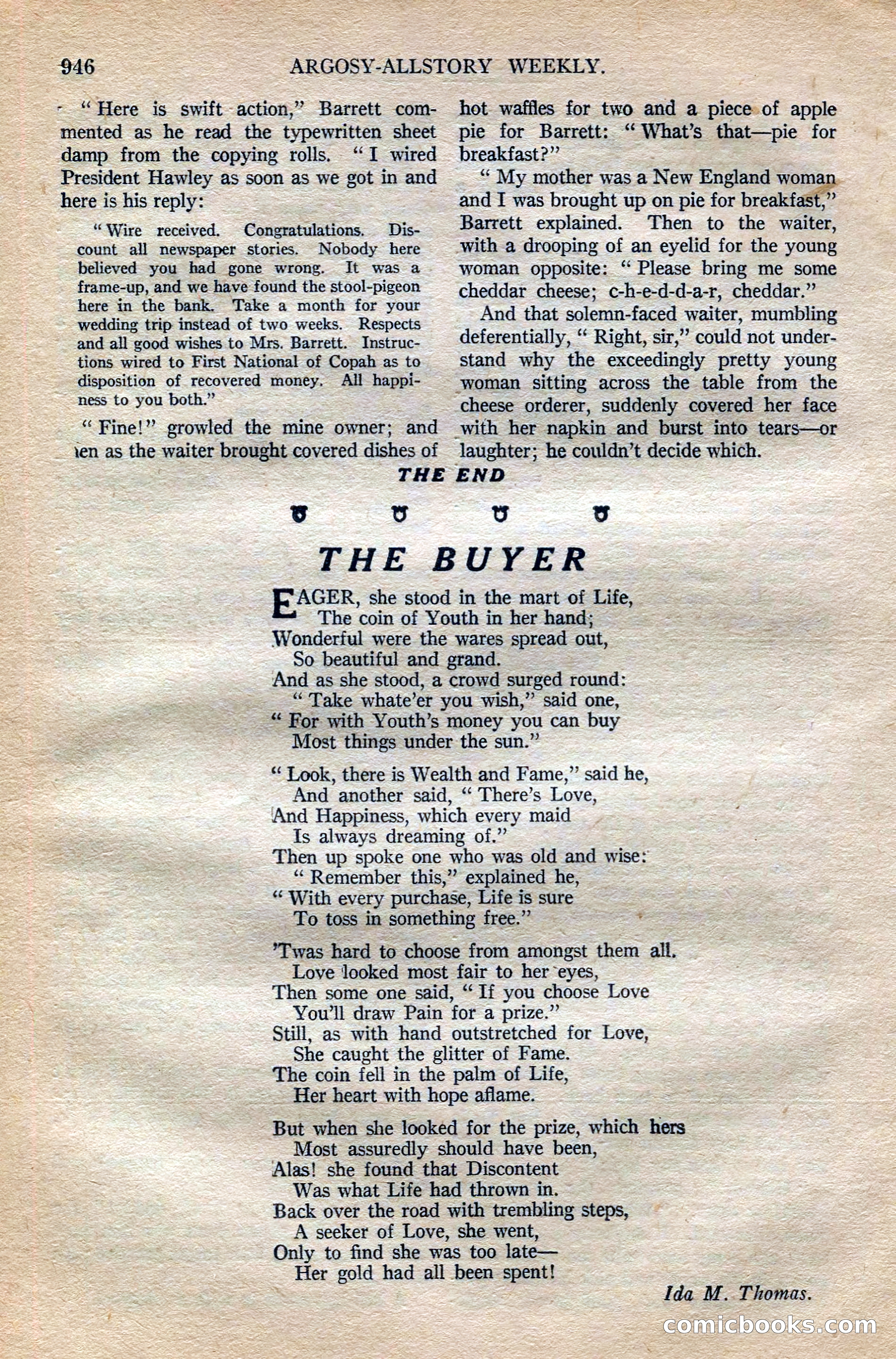 Argosy All-Story Weekly — page 164 of 196