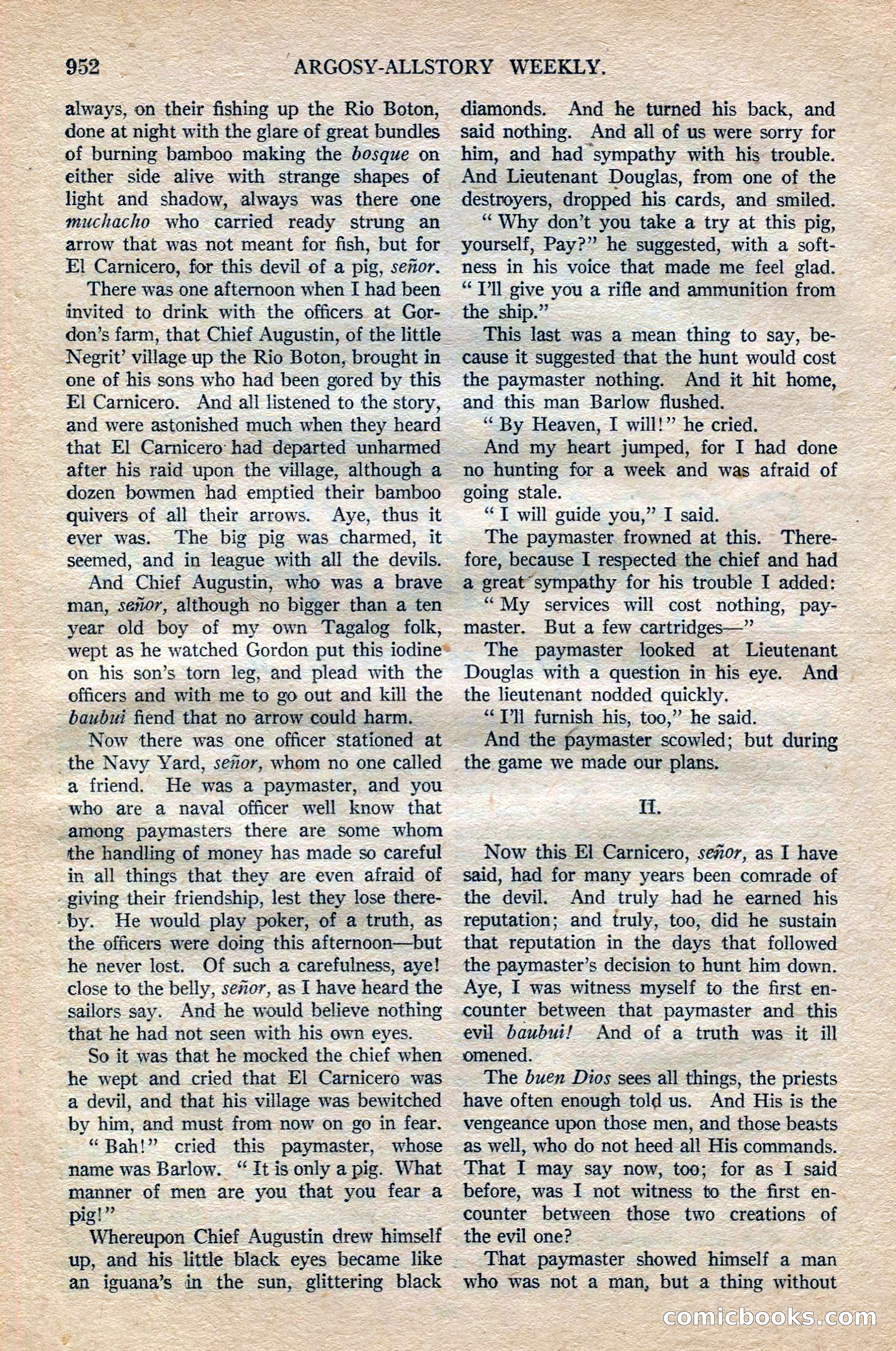 Argosy All-Story Weekly — page 170 of 196