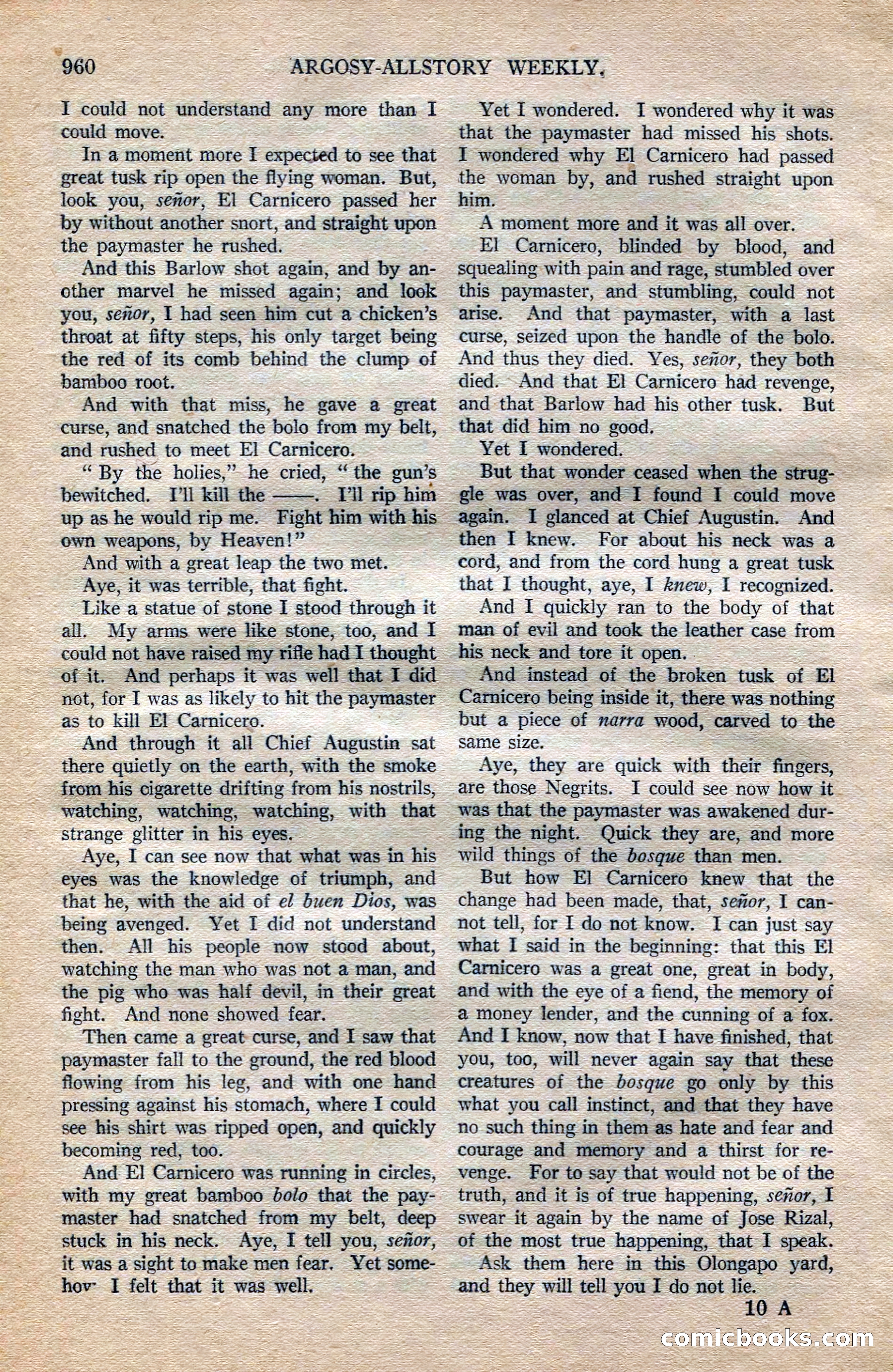 Argosy All-Story Weekly — page 178 of 196