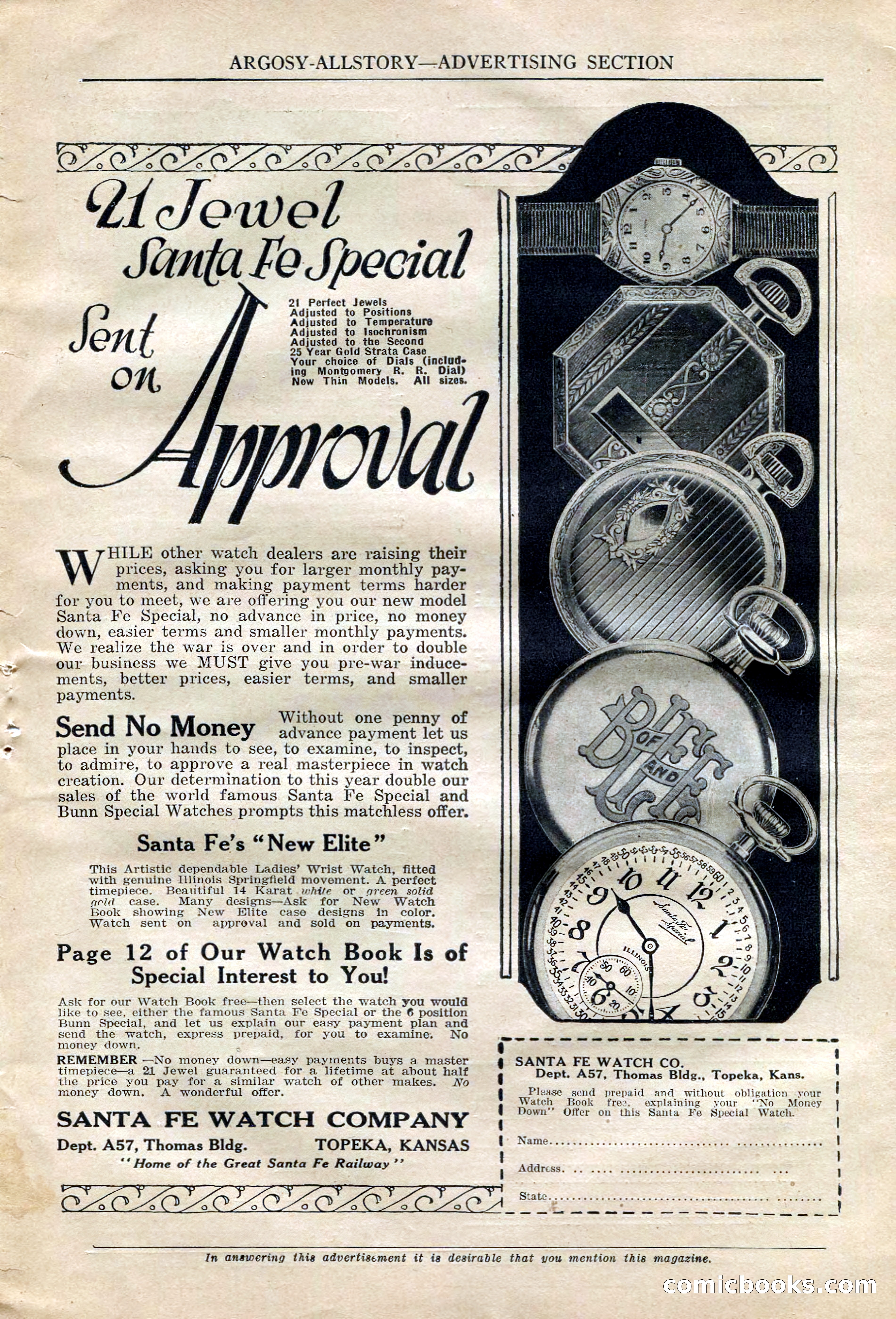 Argosy All-Story Weekly — page 191 of 196