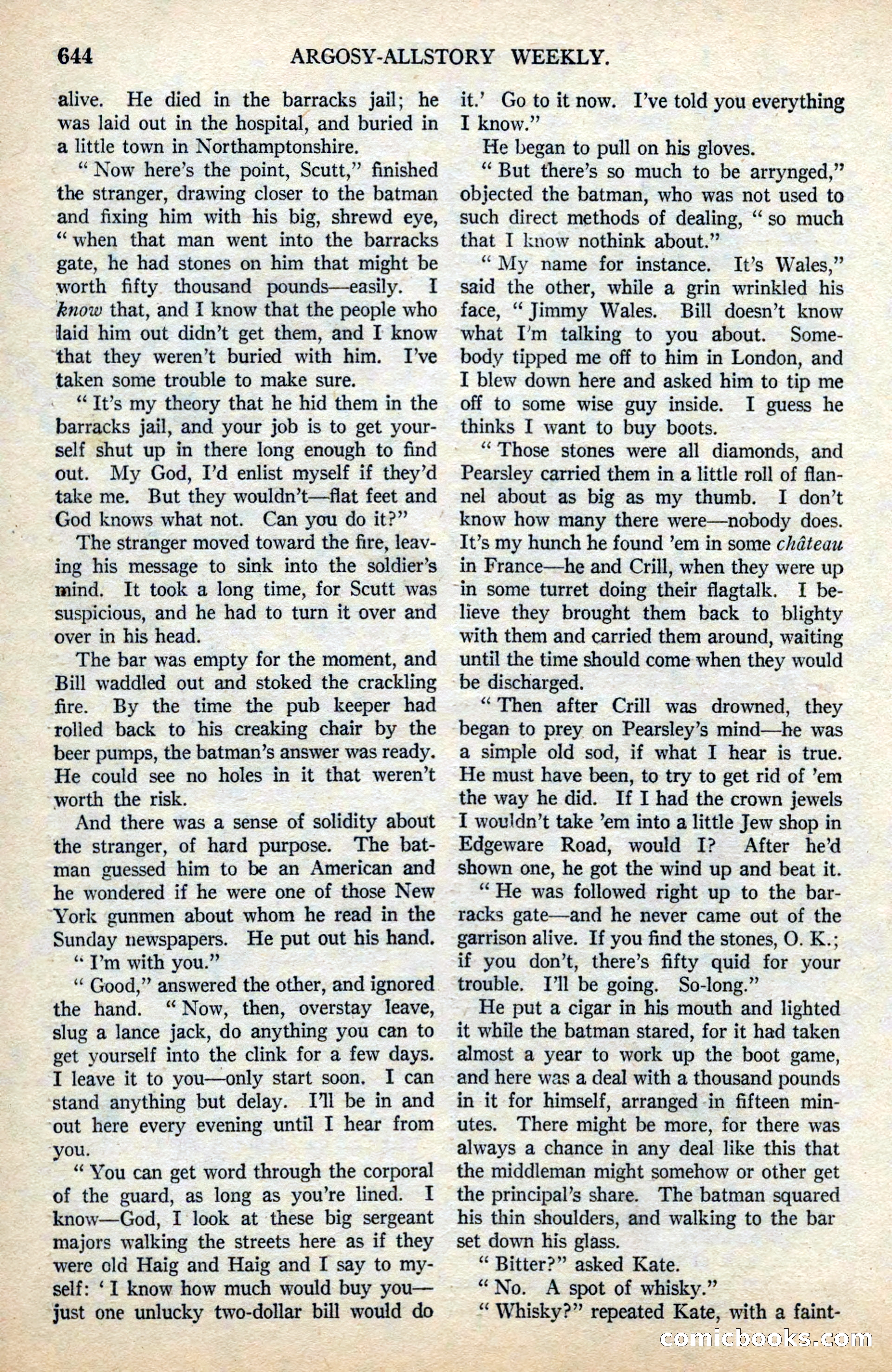 Argosy All-Story Weekly — page 18 of 178