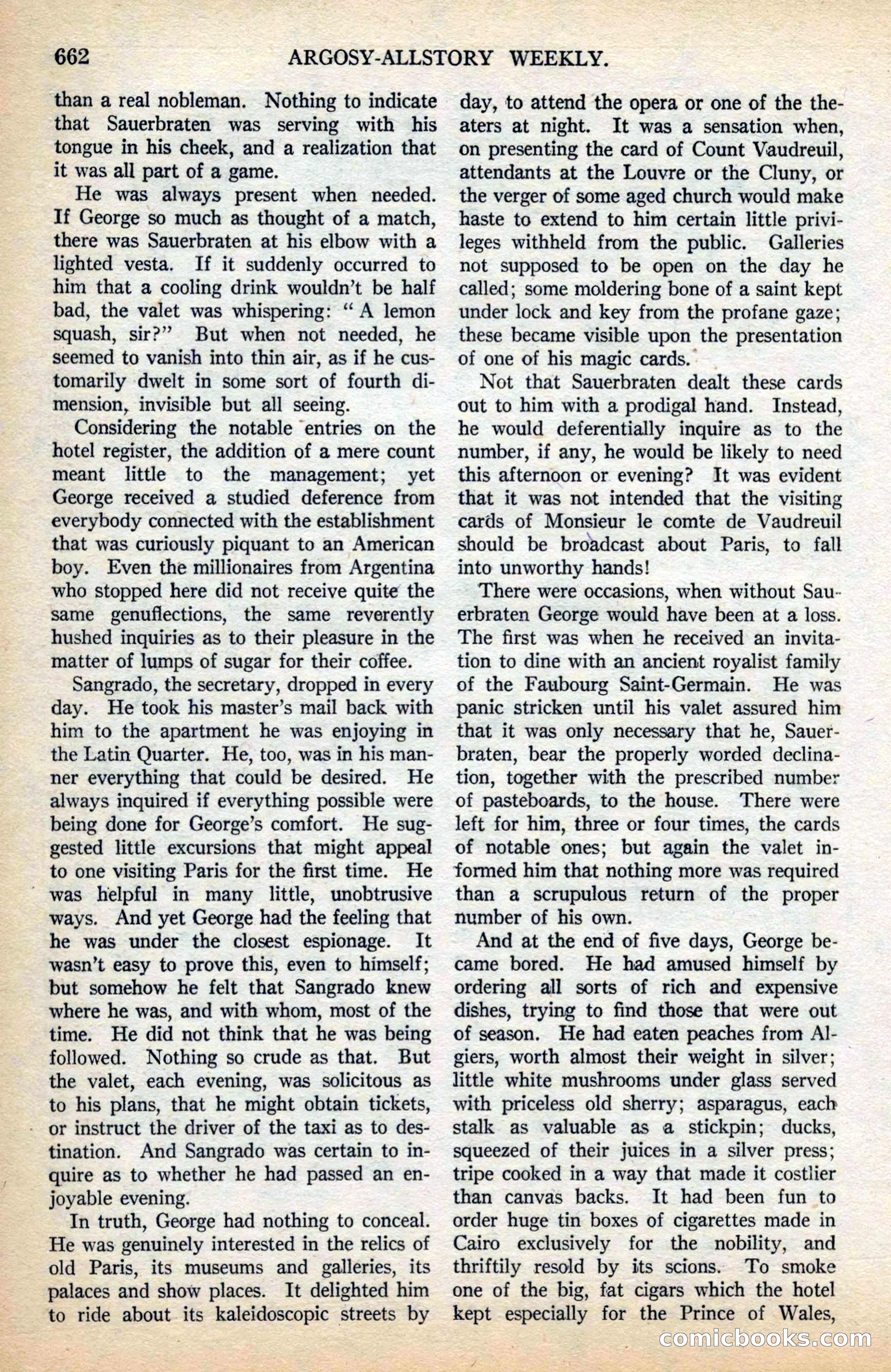 Argosy All-Story Weekly — page 36 of 178