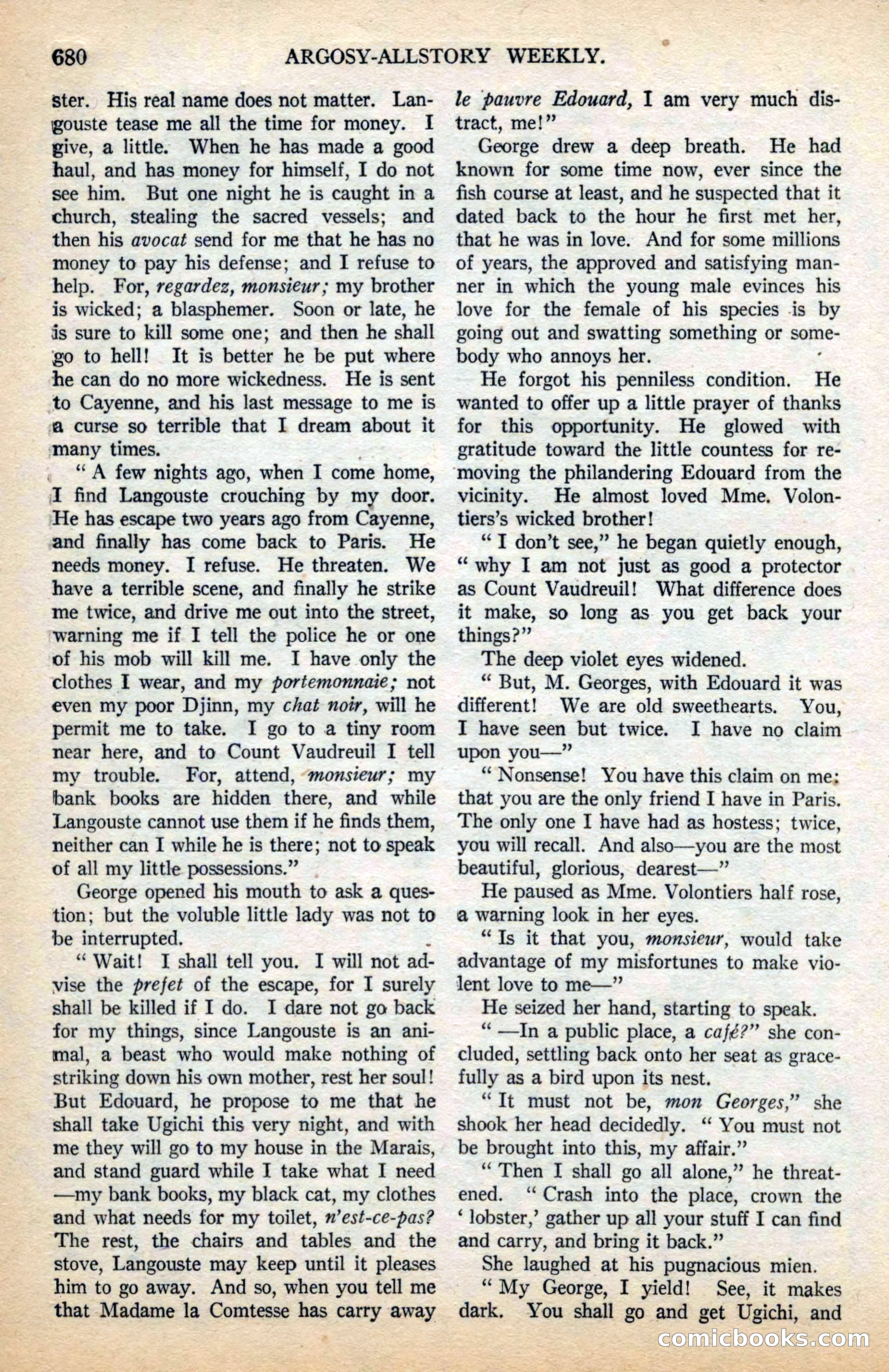 Argosy All-Story Weekly — page 54 of 178
