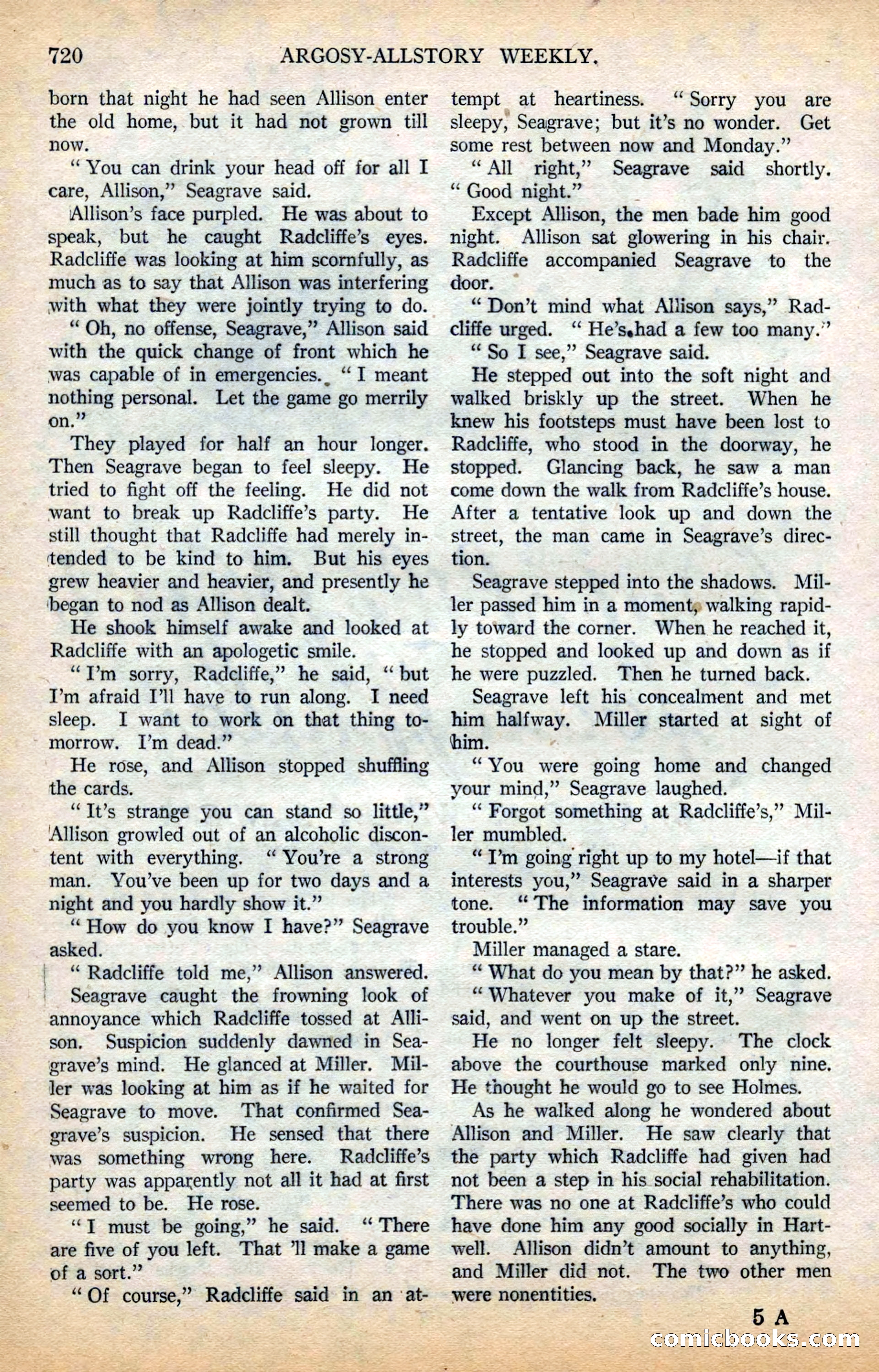 Argosy All-Story Weekly — page 94 of 178
