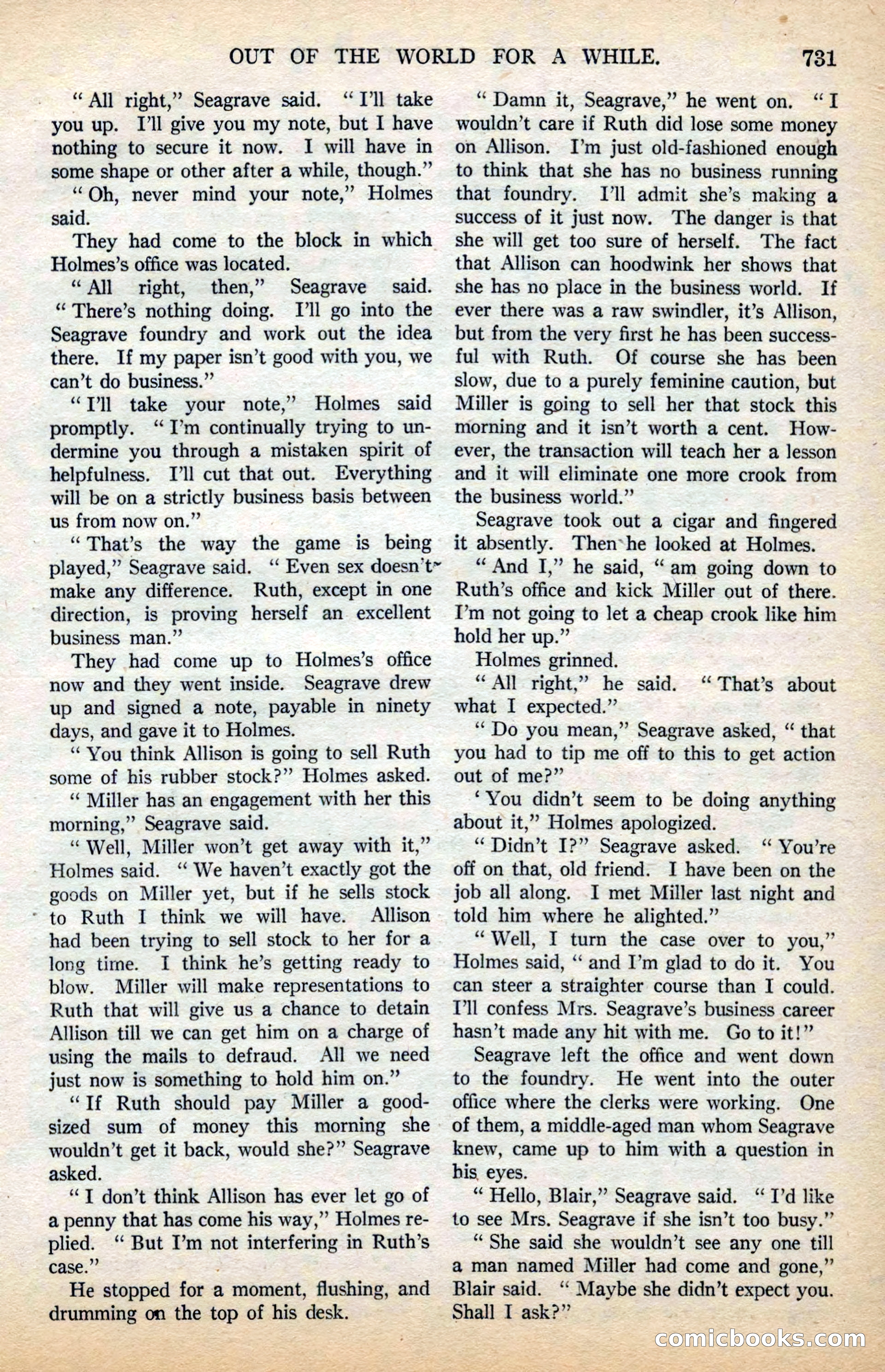 Argosy All-Story Weekly — page 105 of 178
