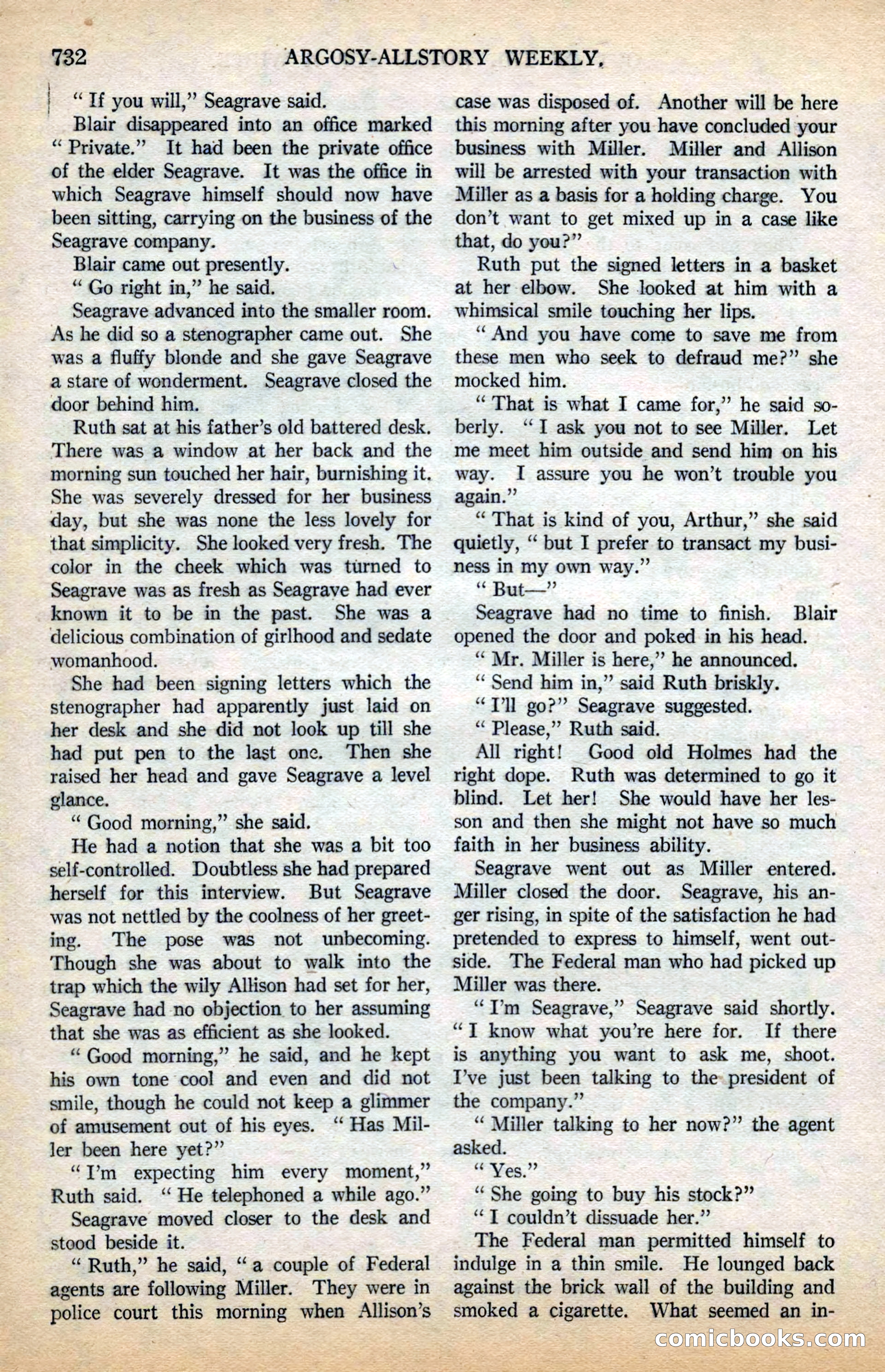 Argosy All-Story Weekly — page 106 of 178