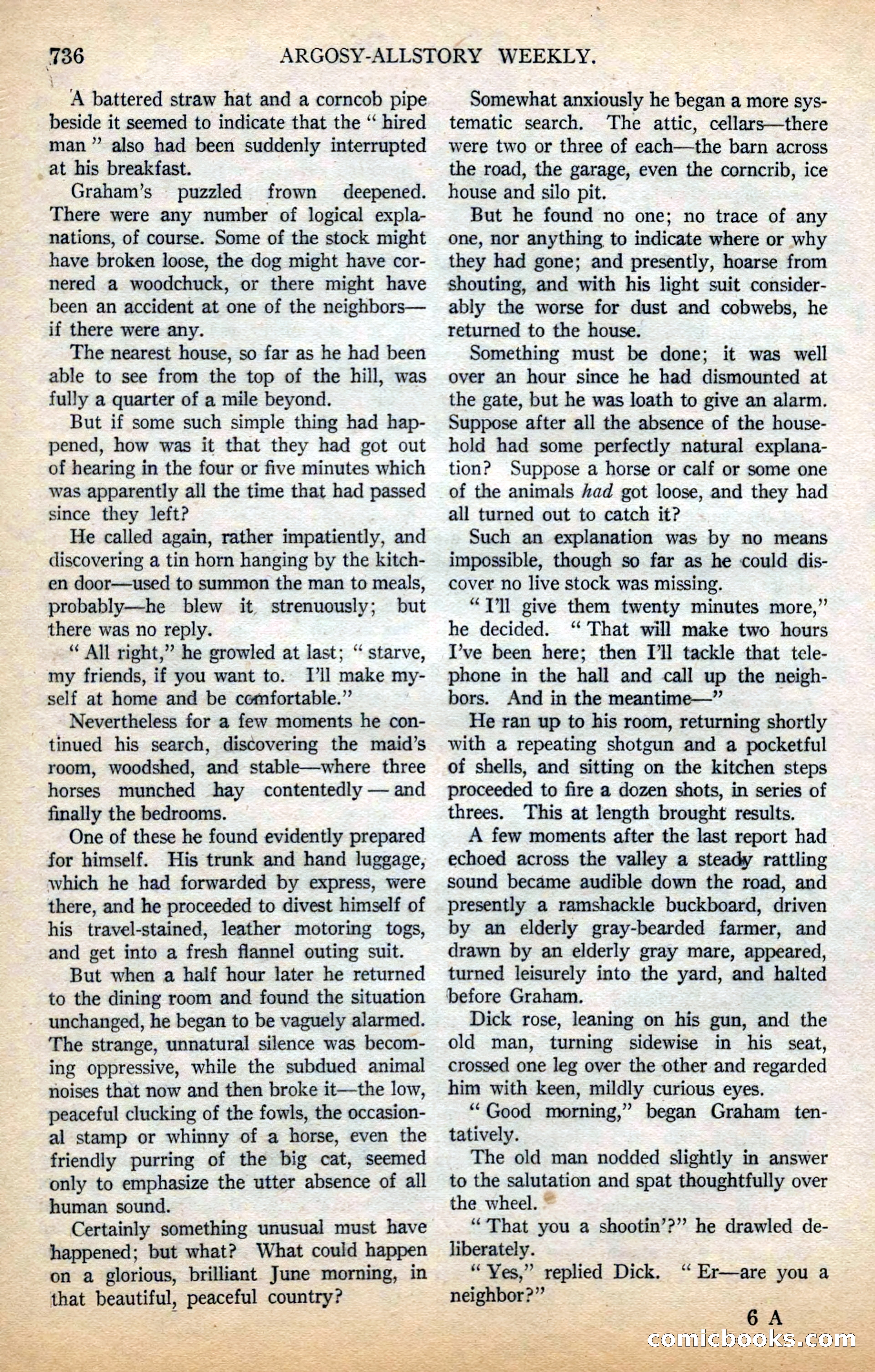 Argosy All-Story Weekly — page 110 of 178