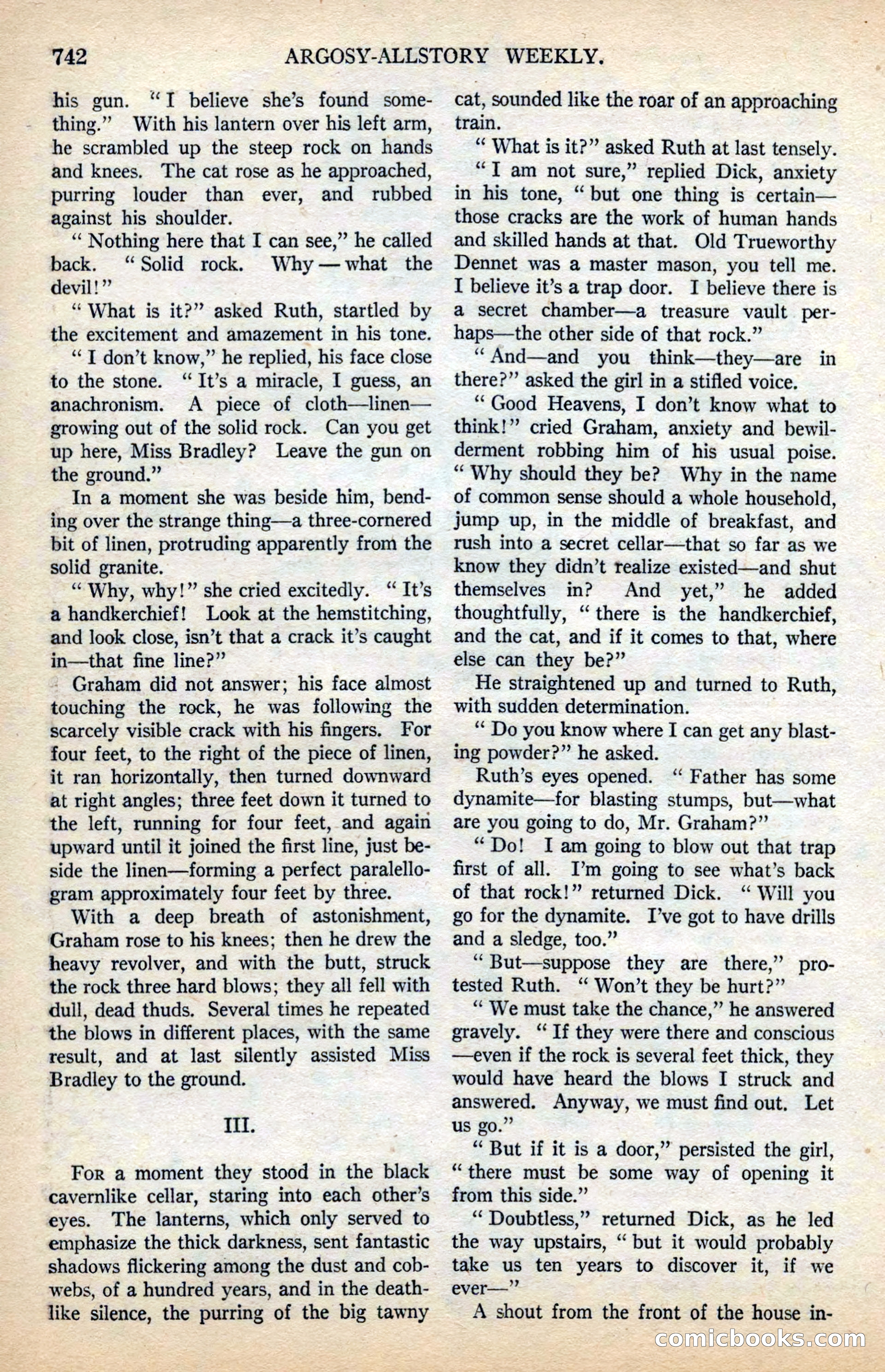 Argosy All-Story Weekly — page 116 of 178