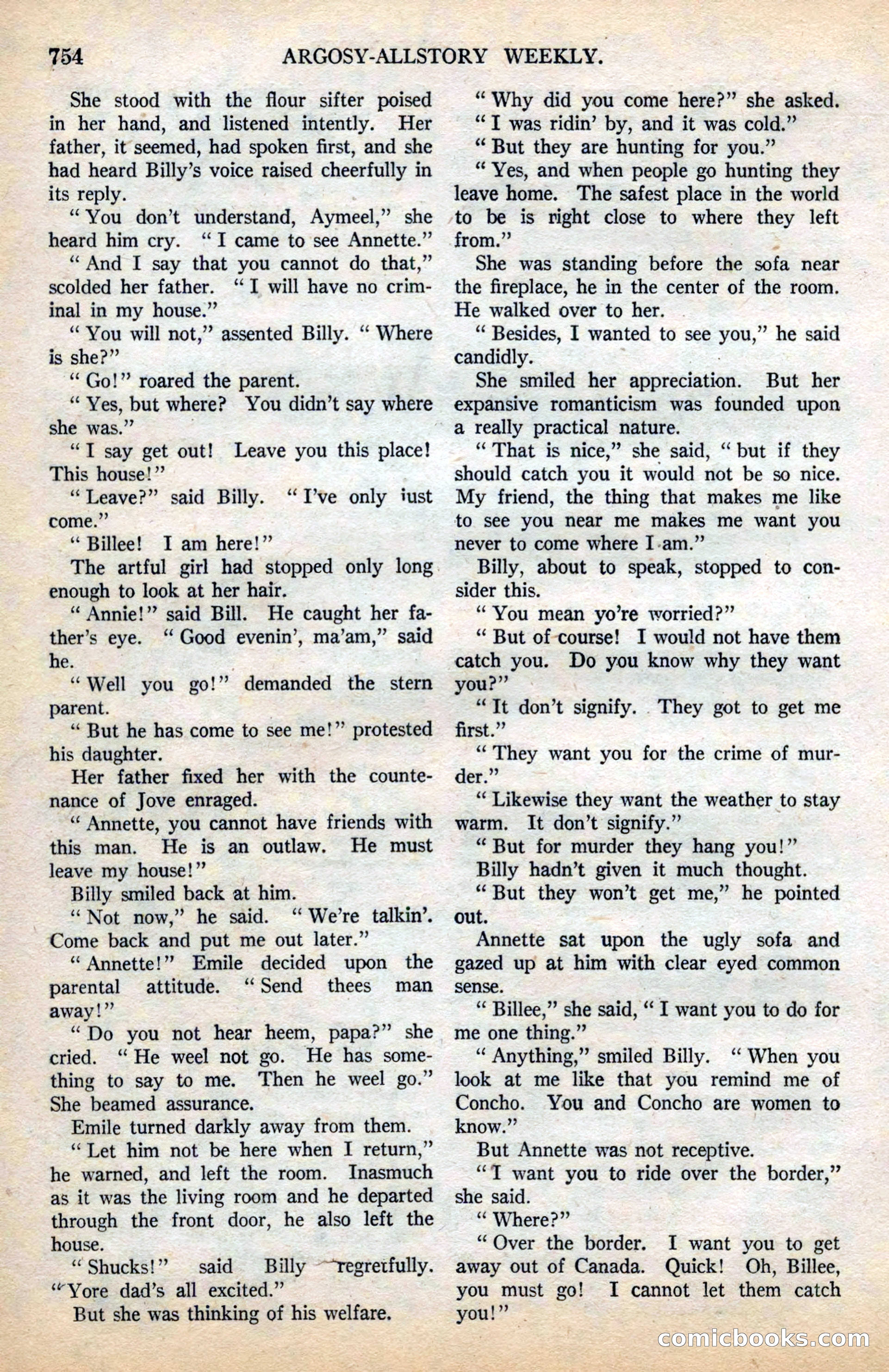 Argosy All-Story Weekly — page 128 of 178