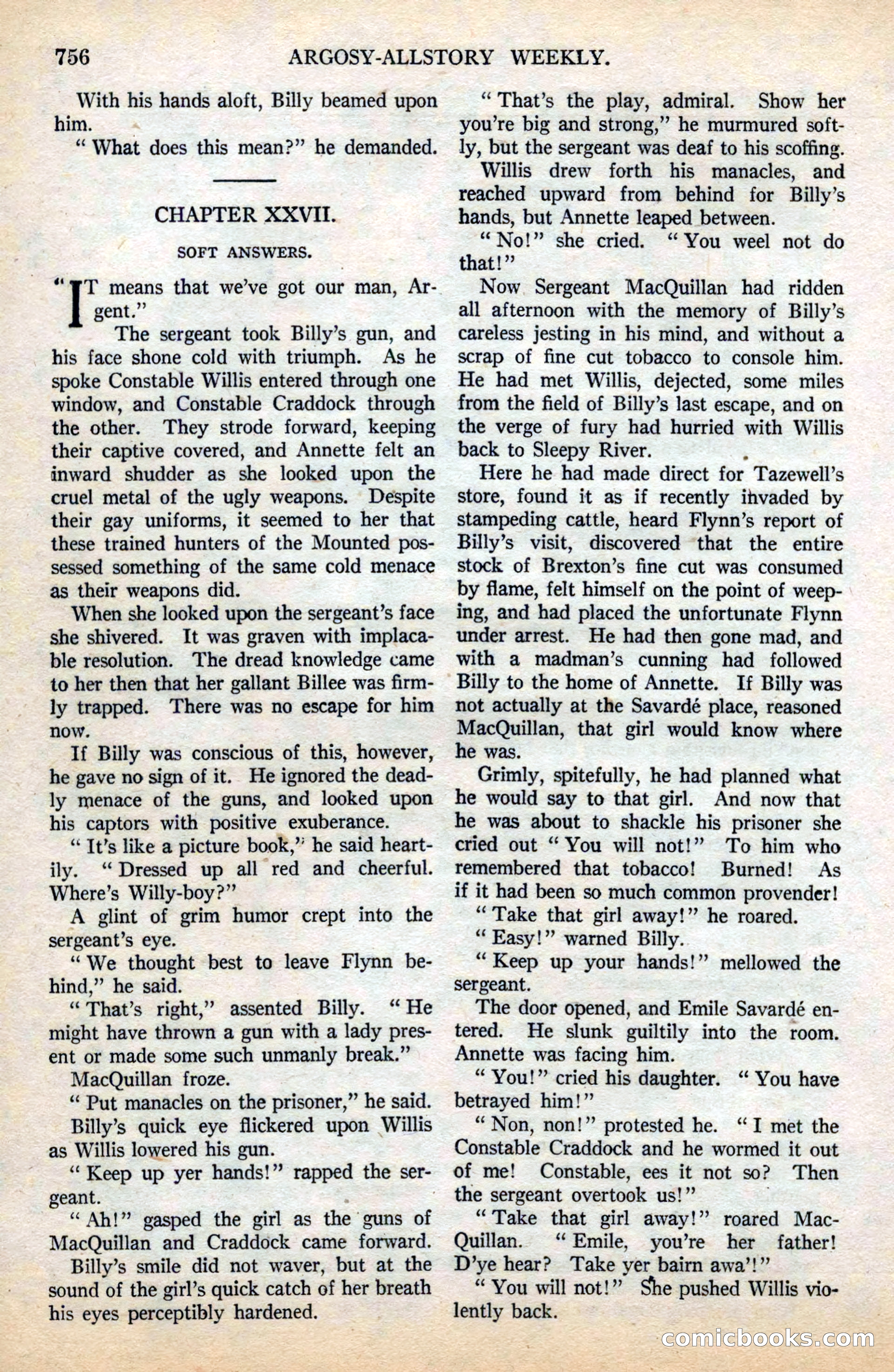 Argosy All-Story Weekly — page 130 of 178