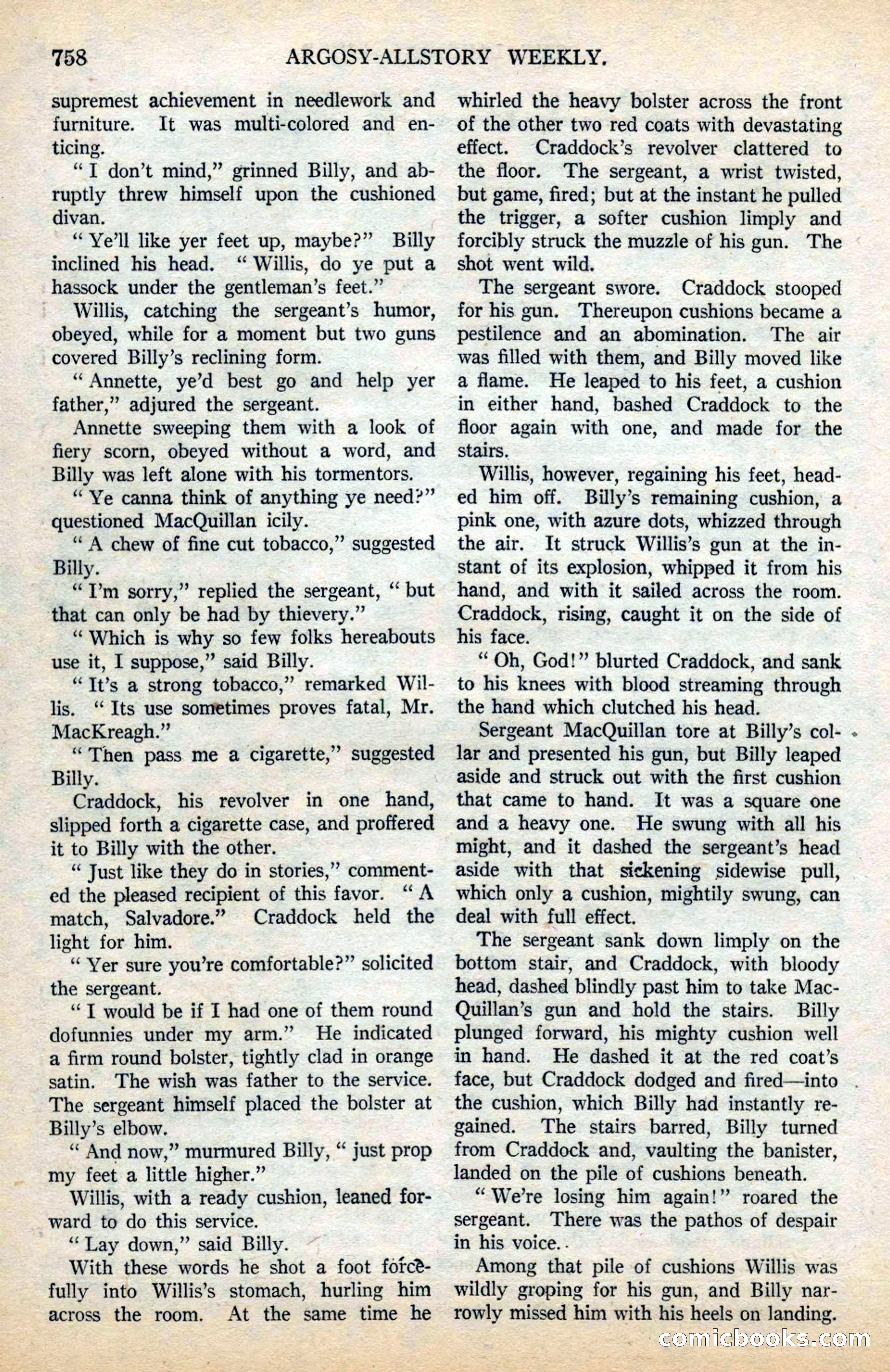 Argosy All-Story Weekly — page 132 of 178
