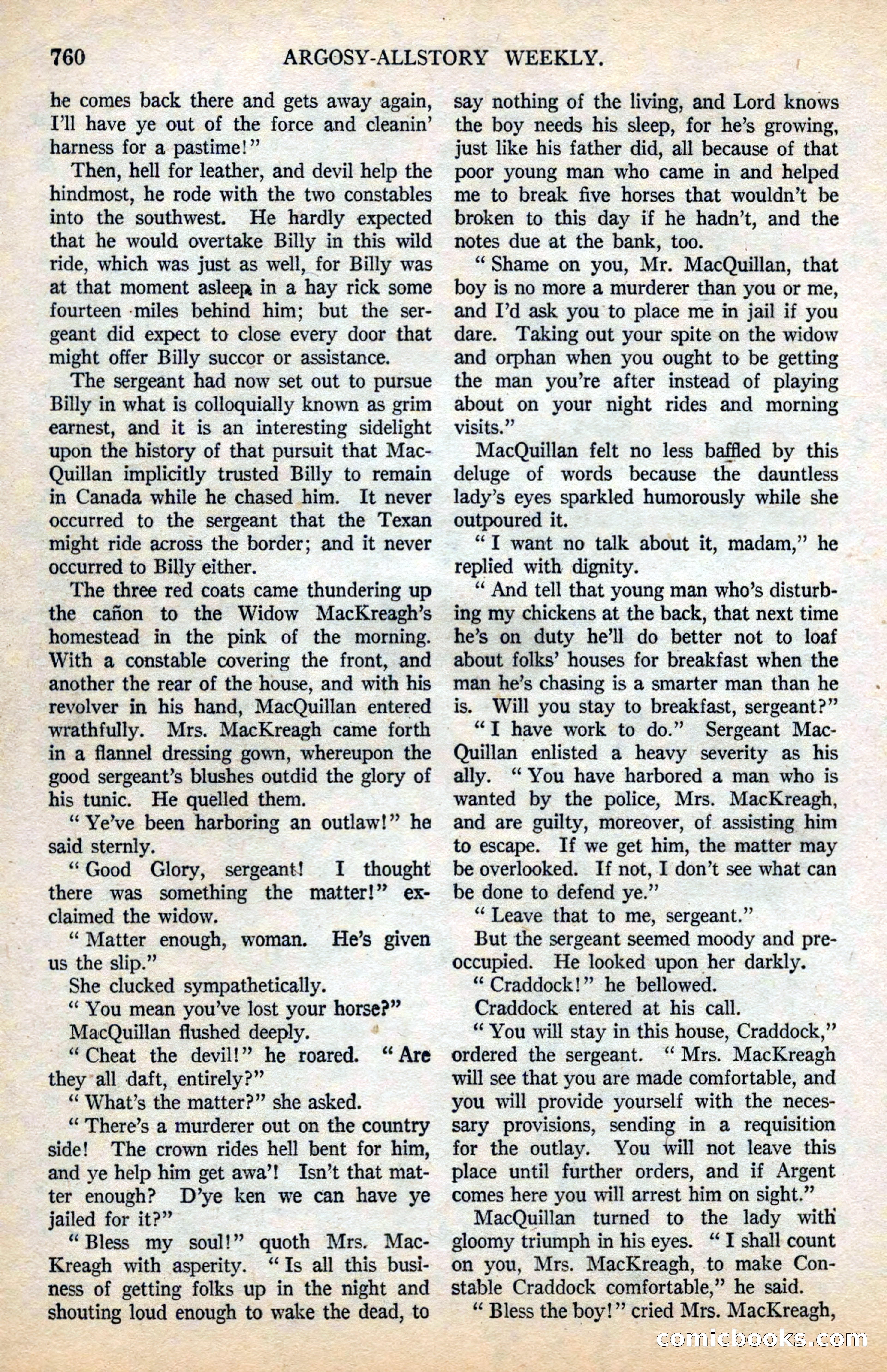 Argosy All-Story Weekly — page 134 of 178