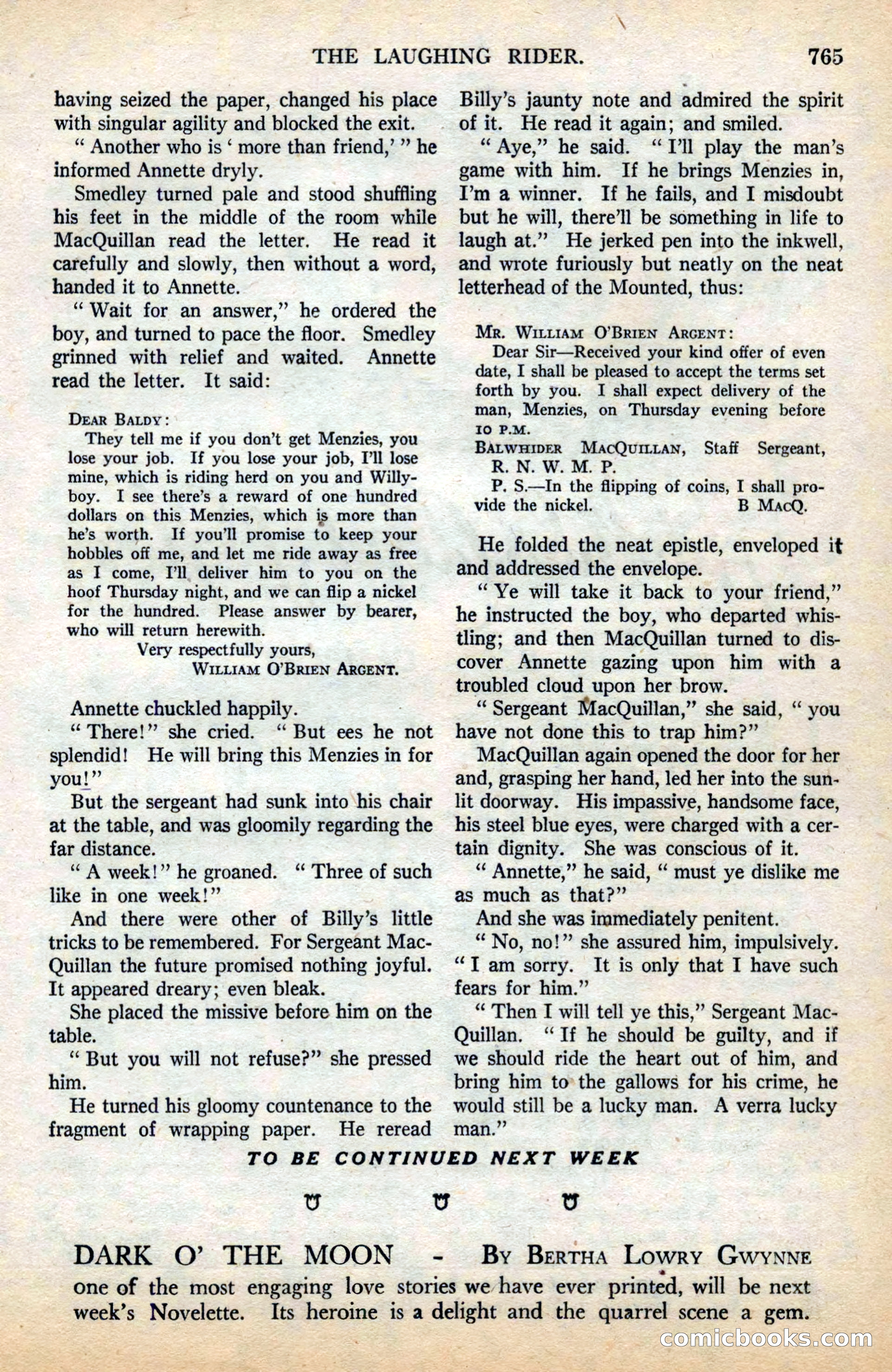 Argosy All-Story Weekly — page 139 of 178