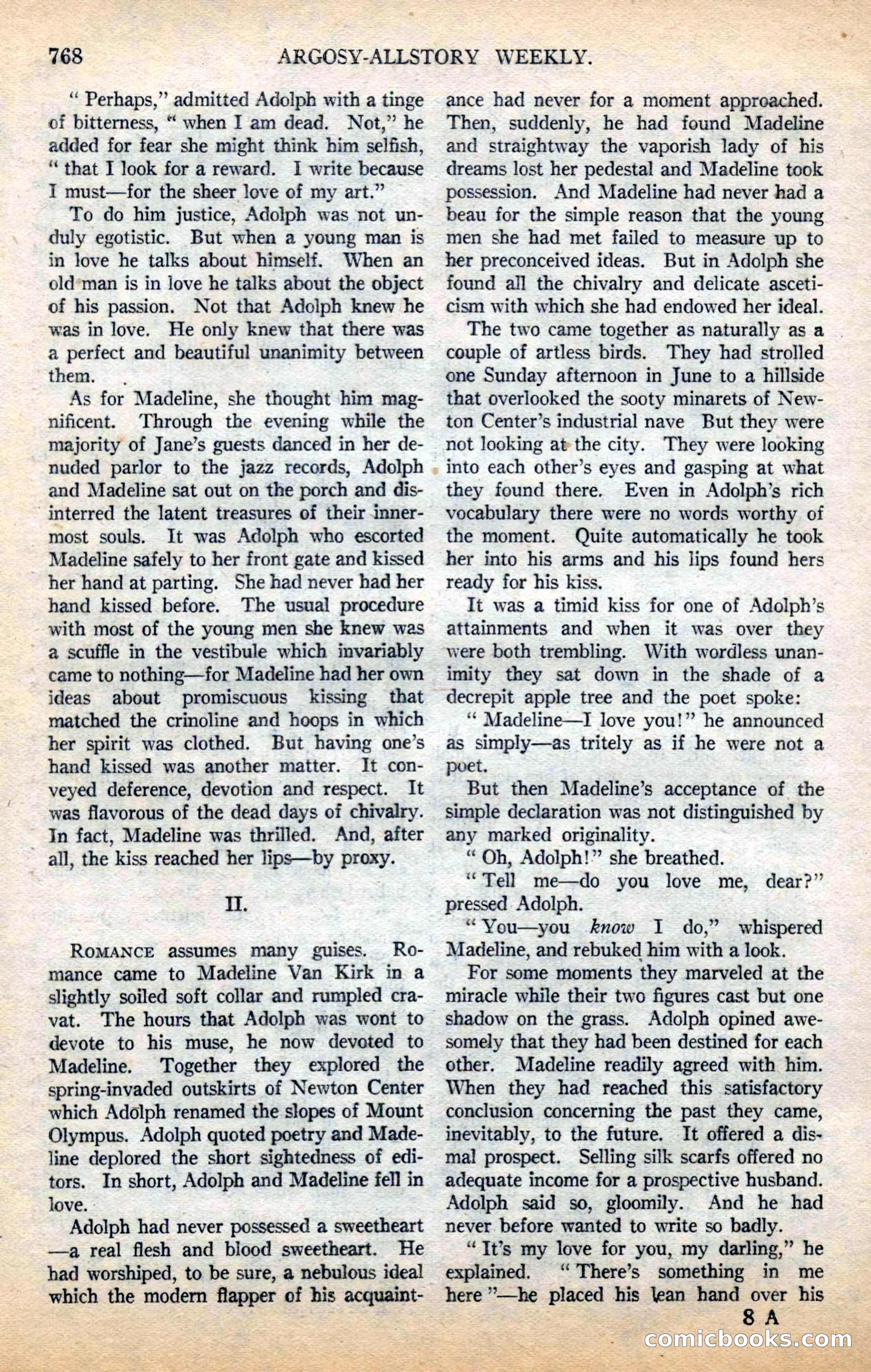 Argosy All-Story Weekly — page 142 of 178