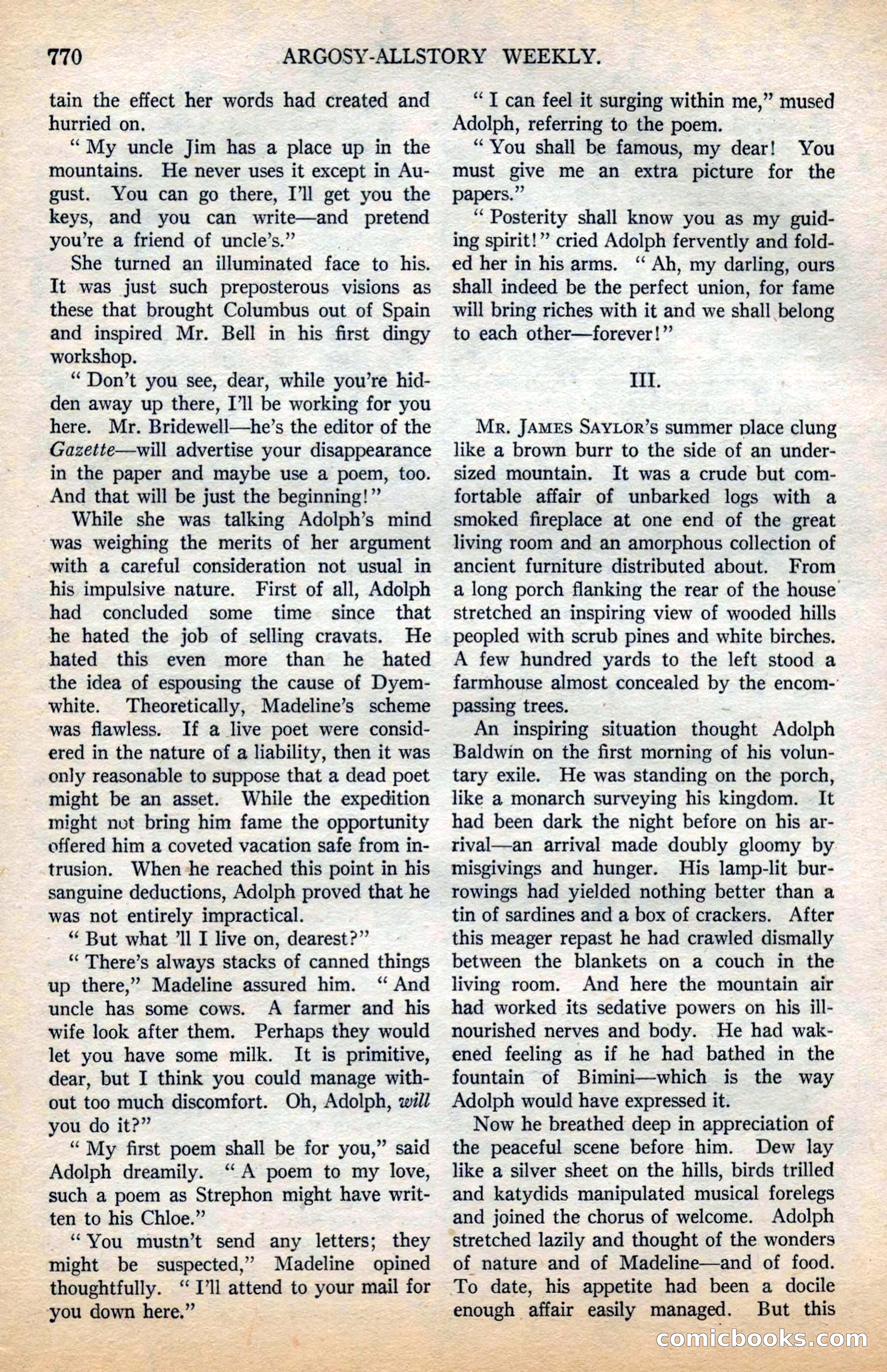 Argosy All-Story Weekly — page 144 of 178