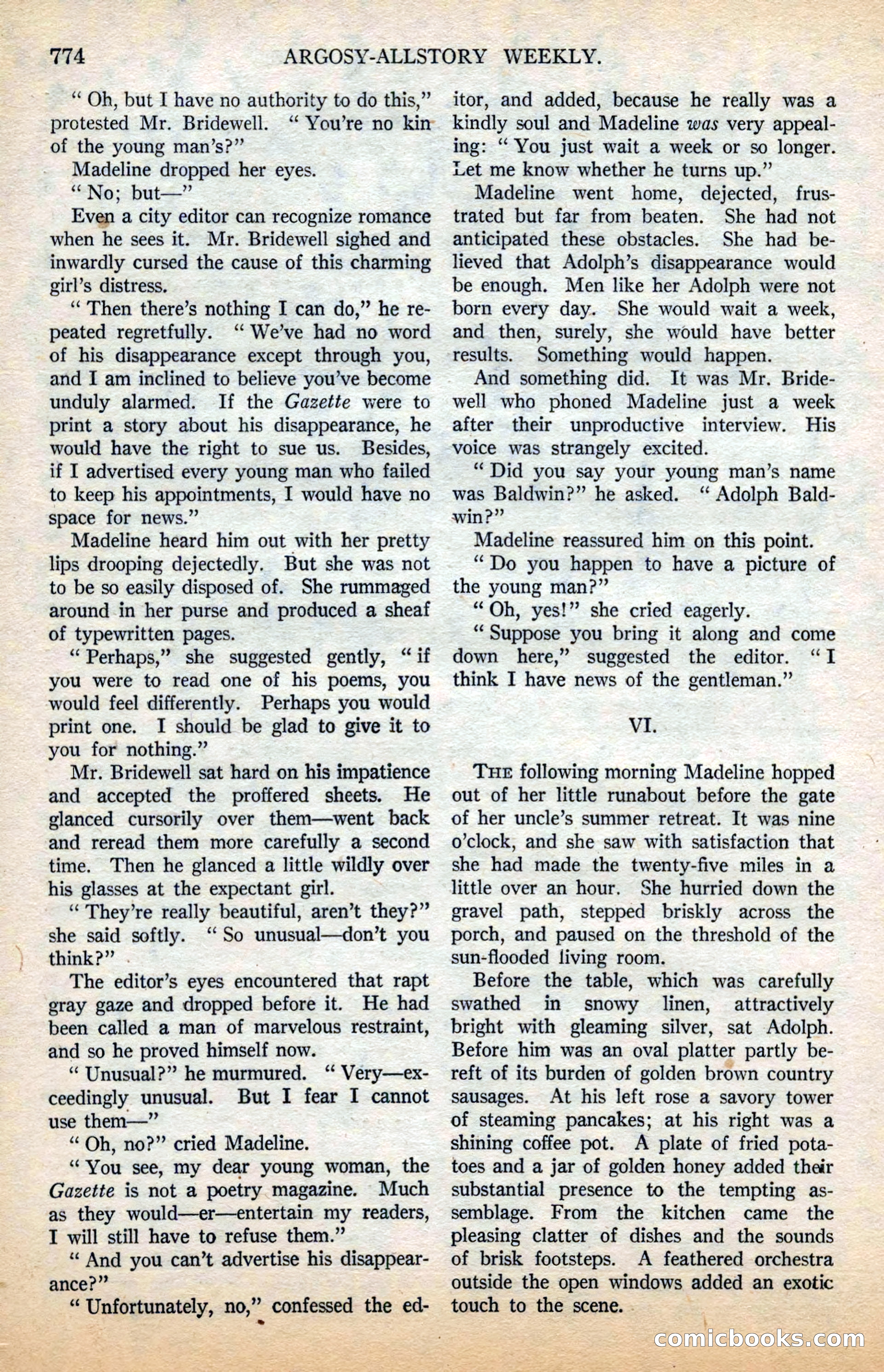 Argosy All-Story Weekly — page 148 of 178