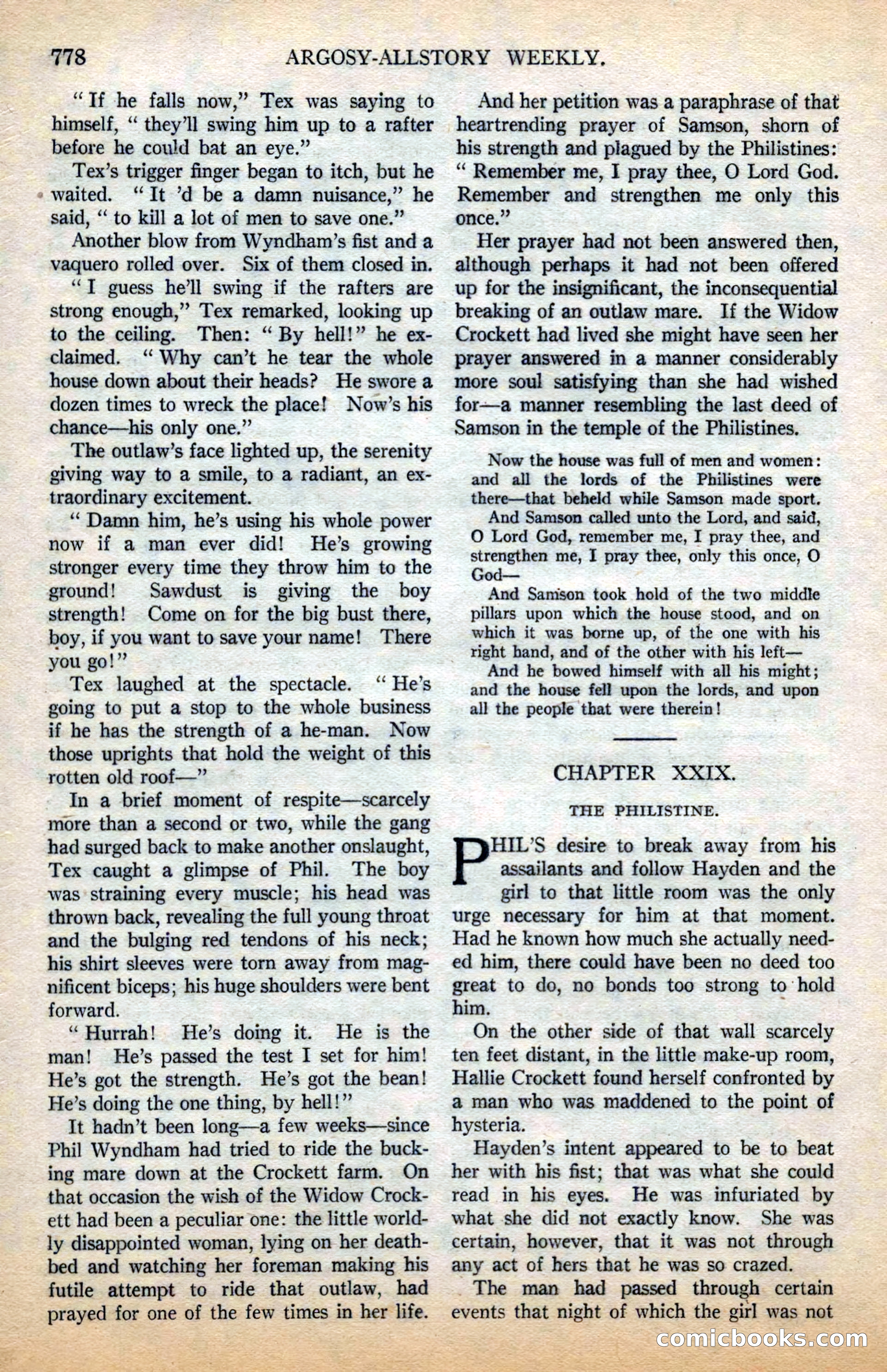 Argosy All-Story Weekly — page 152 of 178