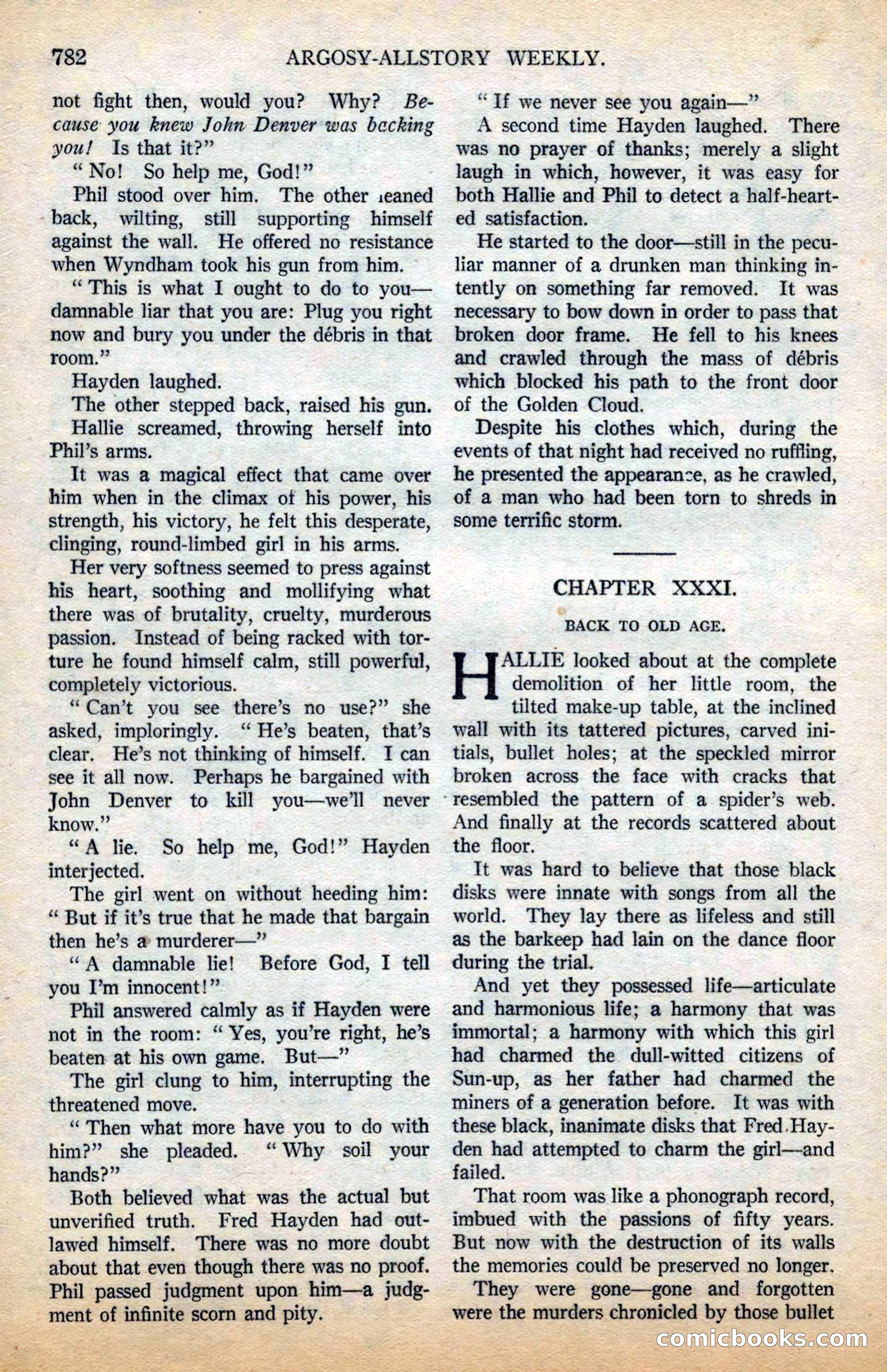Argosy All-Story Weekly — page 156 of 178