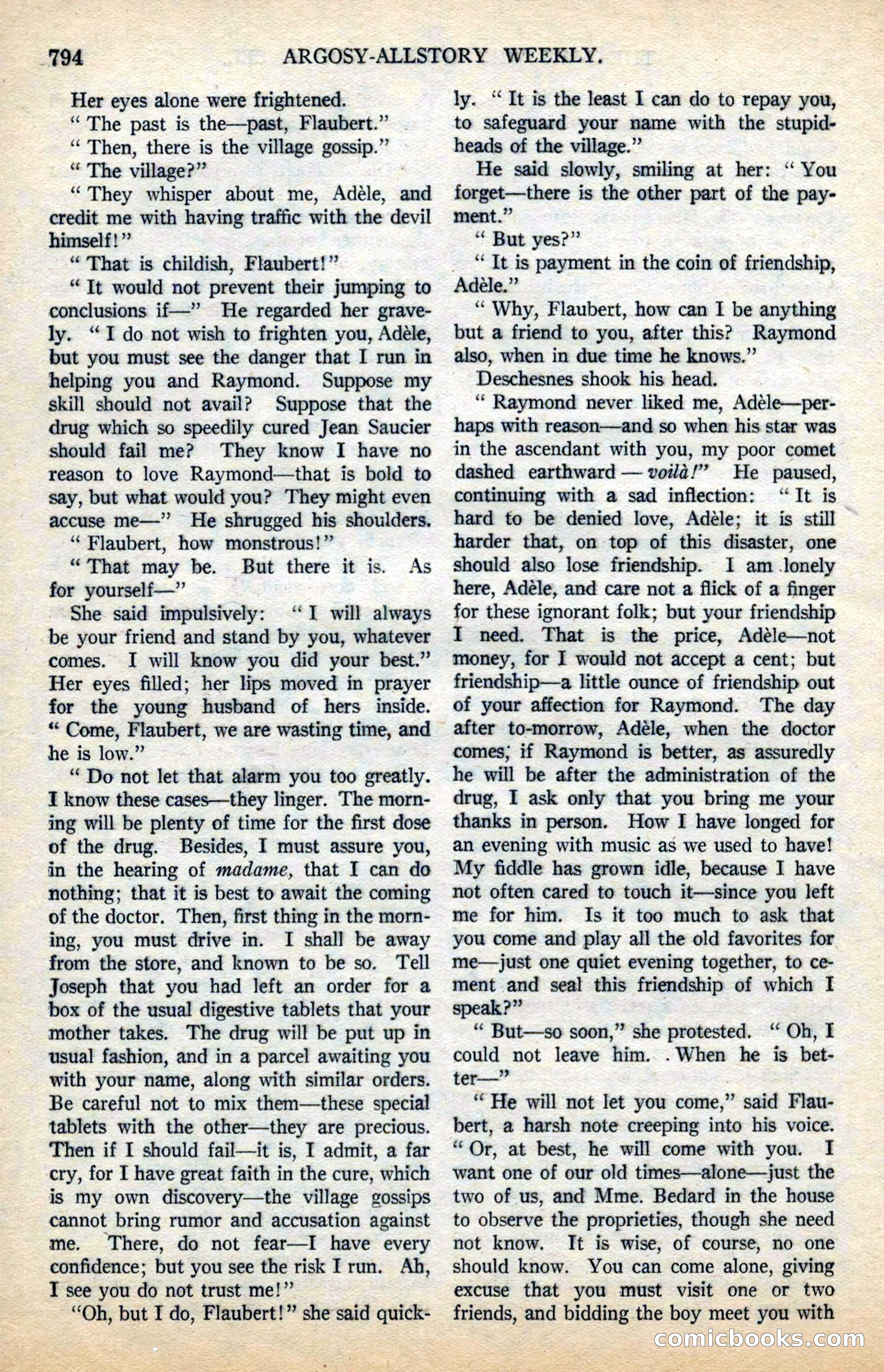Argosy All-Story Weekly — page 168 of 178
