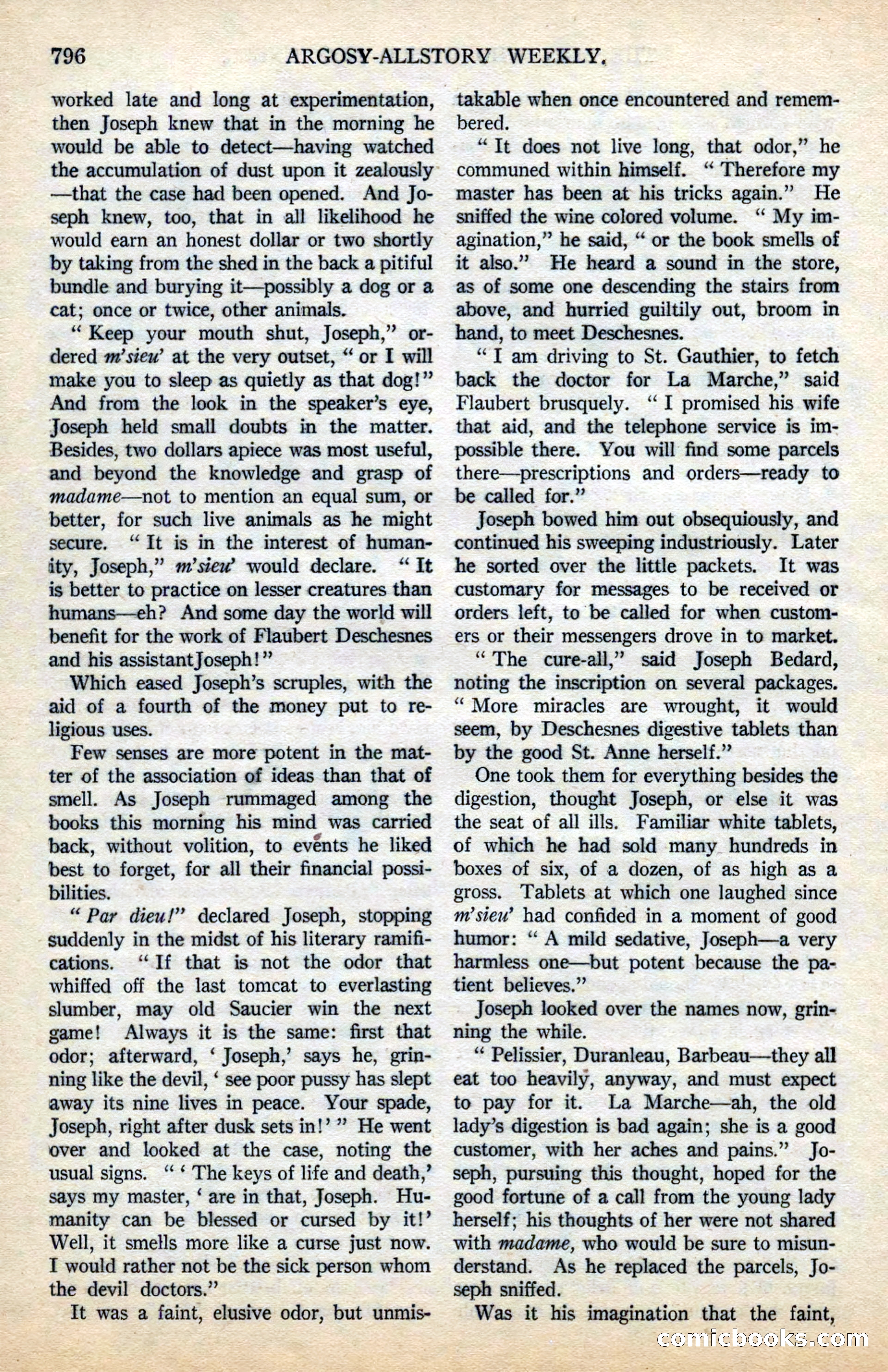 Argosy All-Story Weekly — page 170 of 178