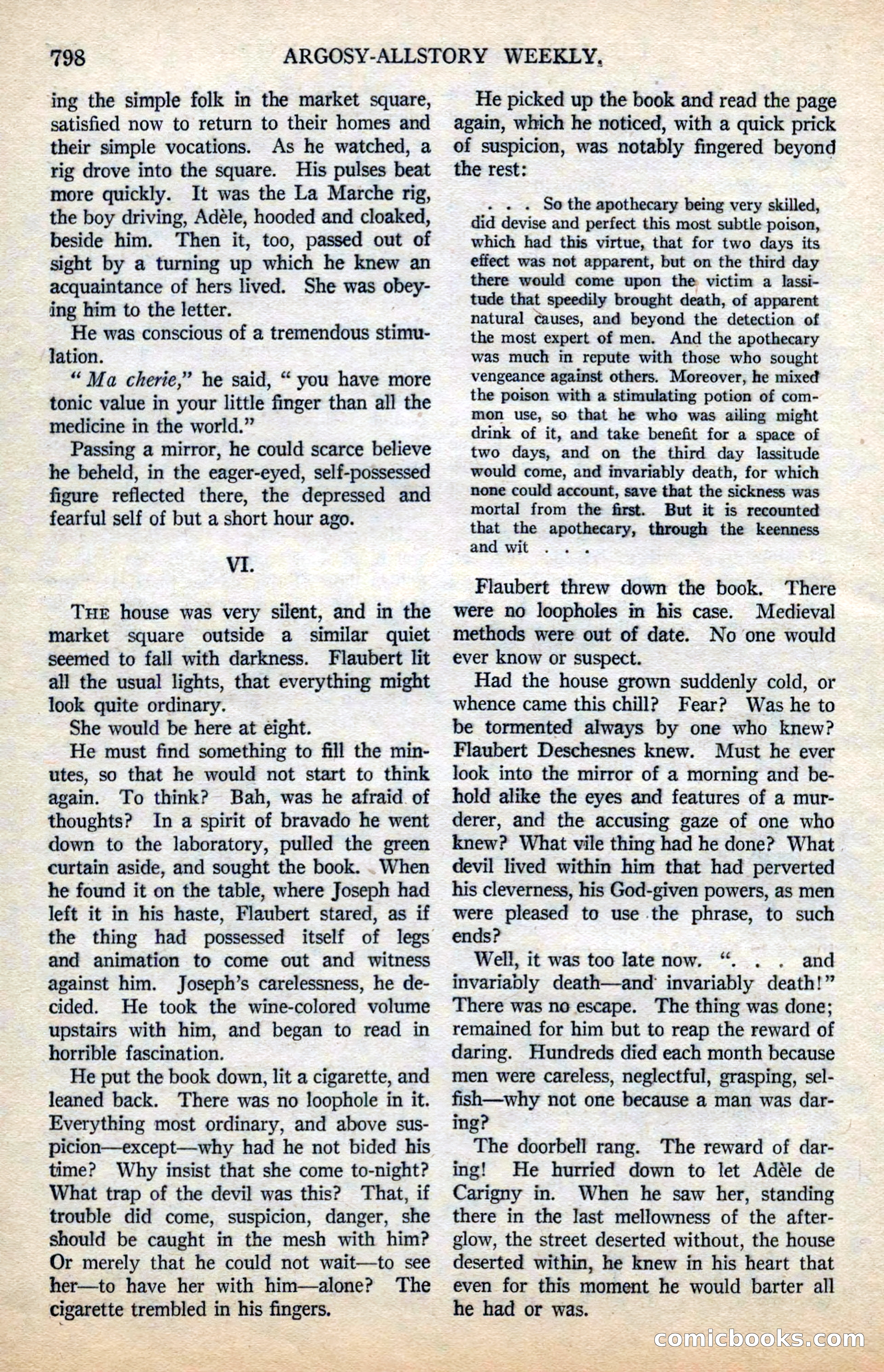 Argosy All-Story Weekly — page 172 of 178