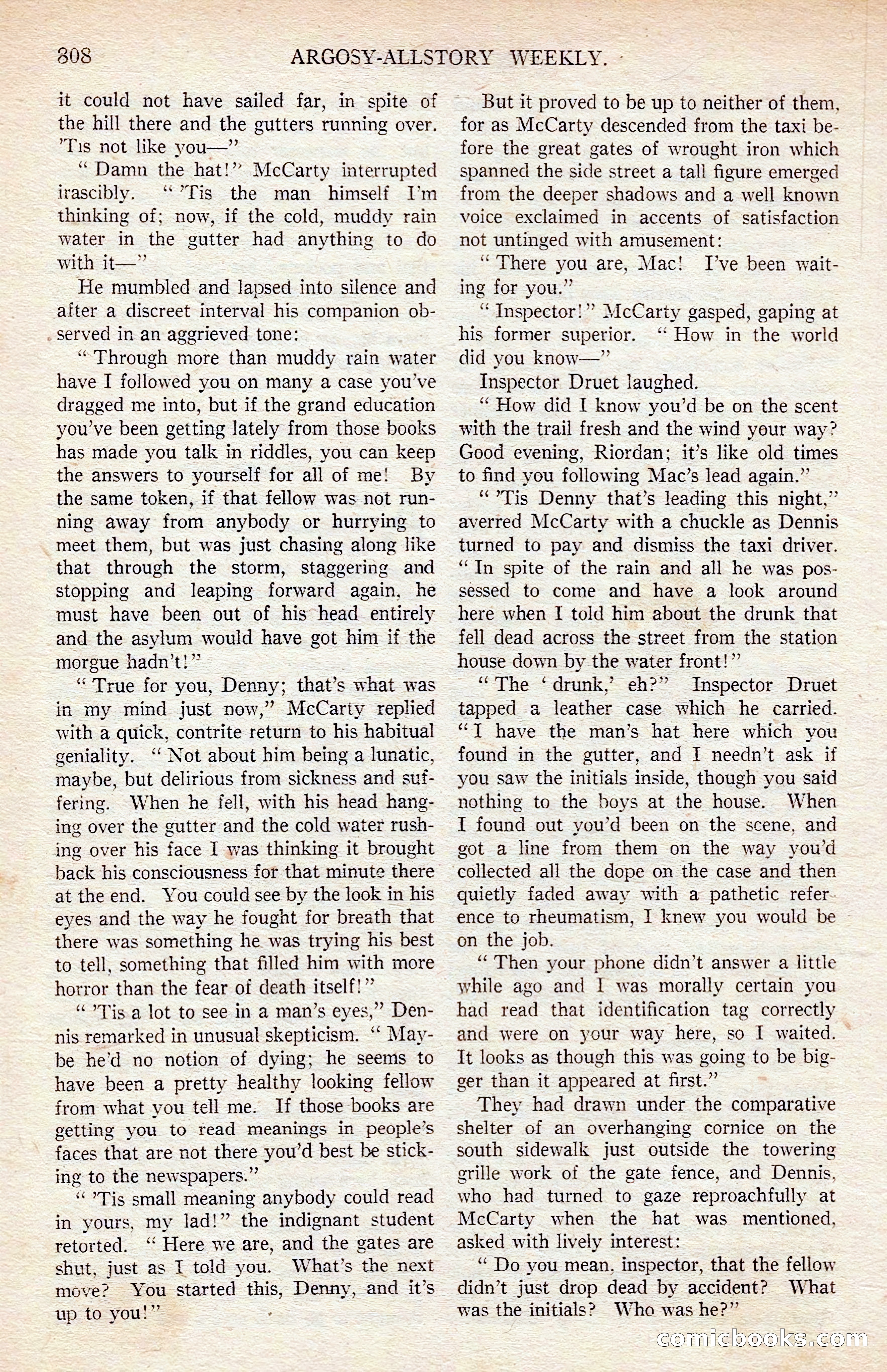 Argosy All-Story Weekly — page 18 of 176